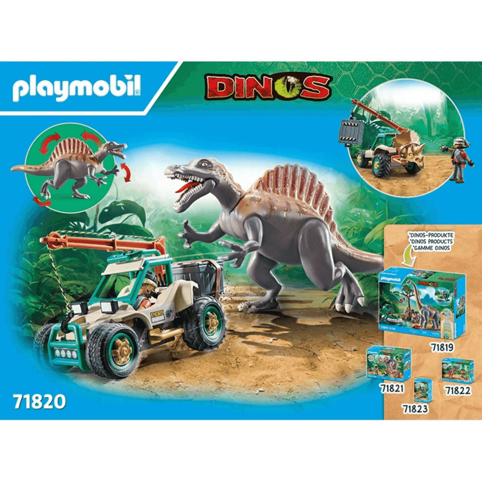 Playmobil Ataque Del Spinosaurio - Image 3