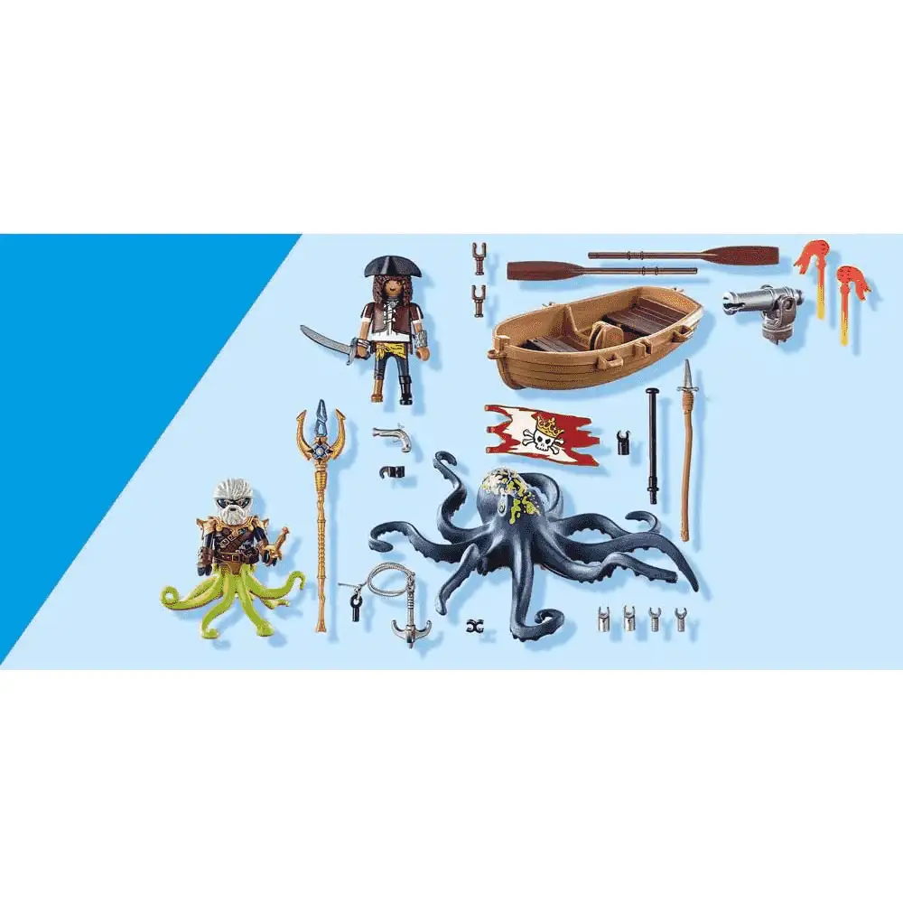 Playmobil Batalla con pulpo gigante - Image 4