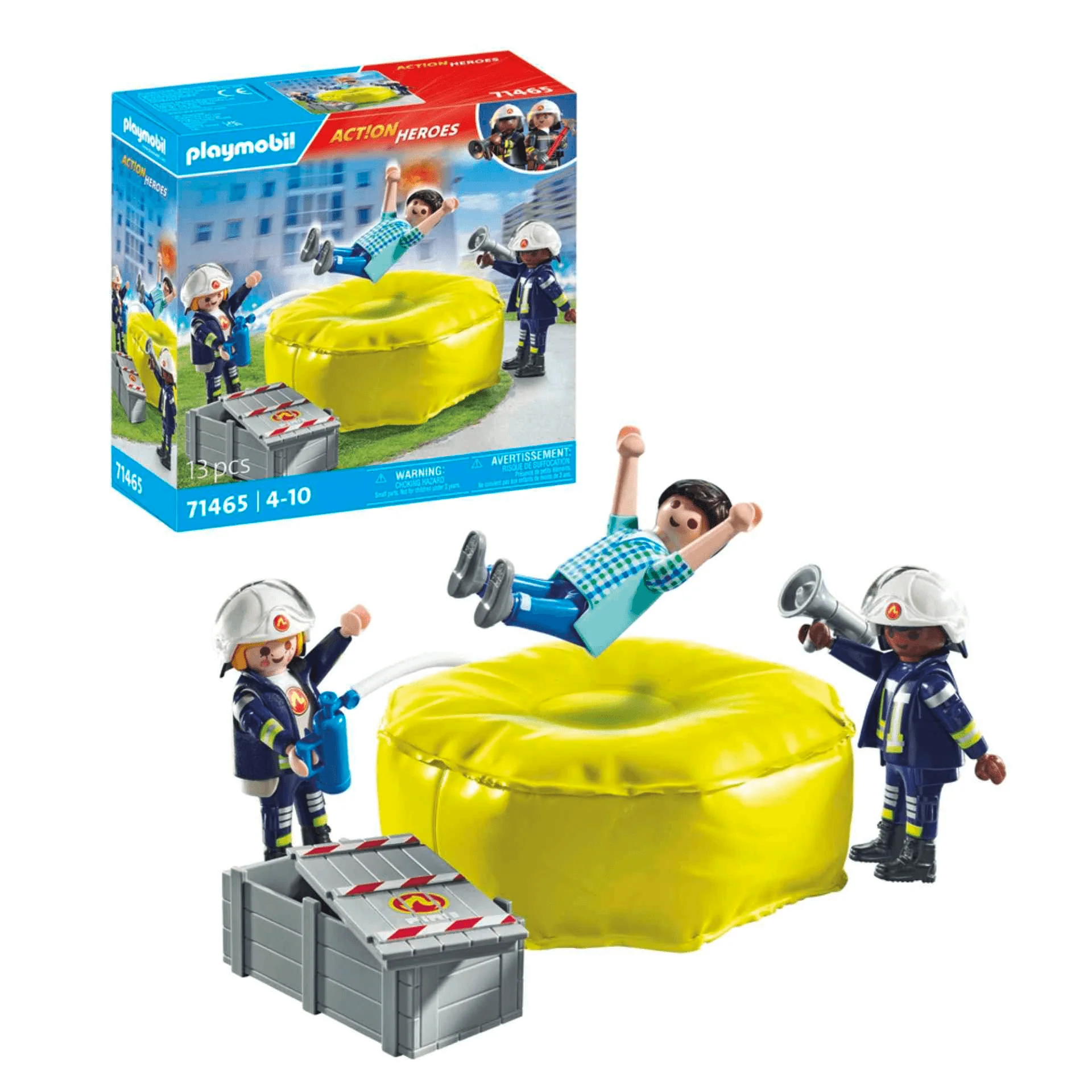Playmobil Bomberos con Colchoneta