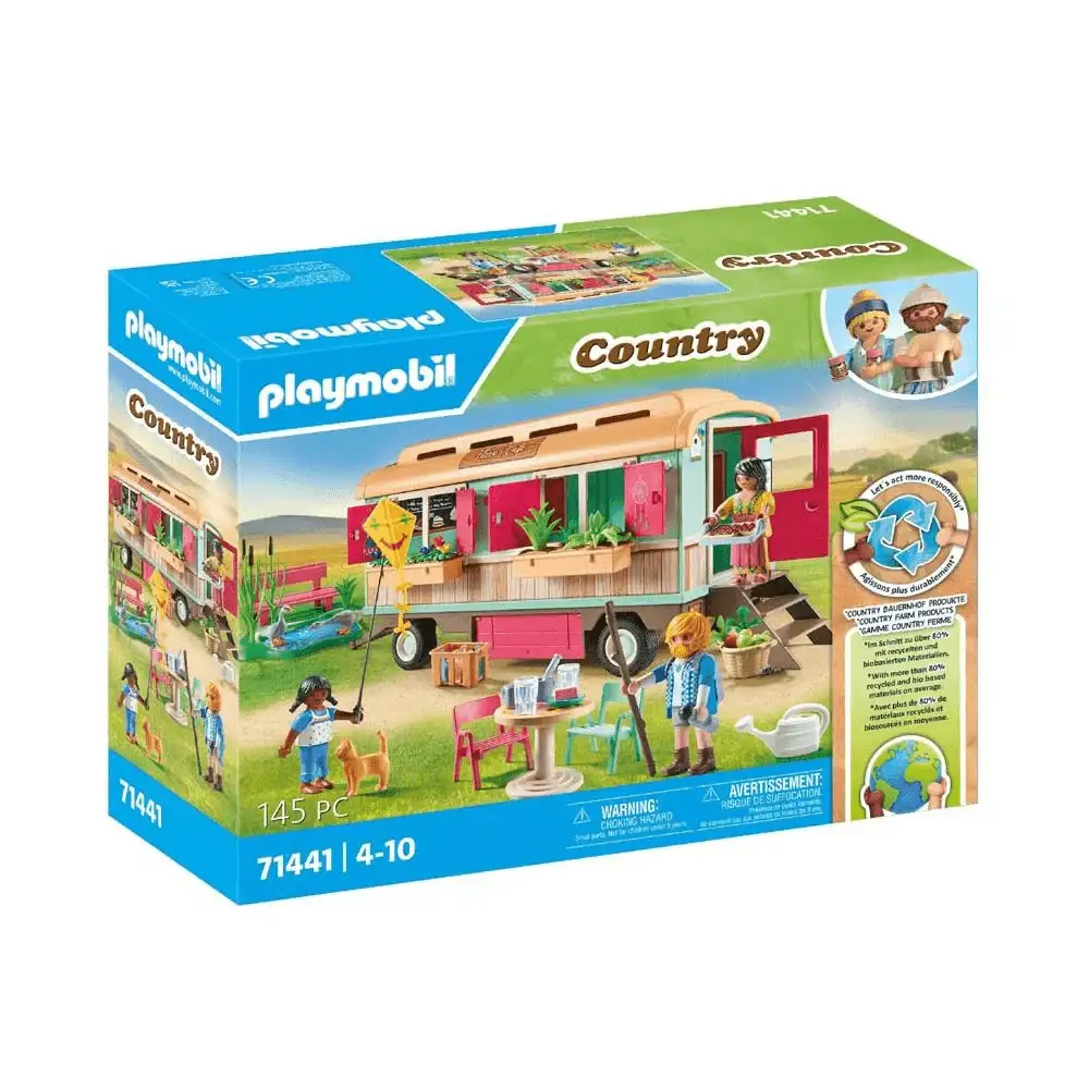 Playmobil Café tren con huerto - Image 3