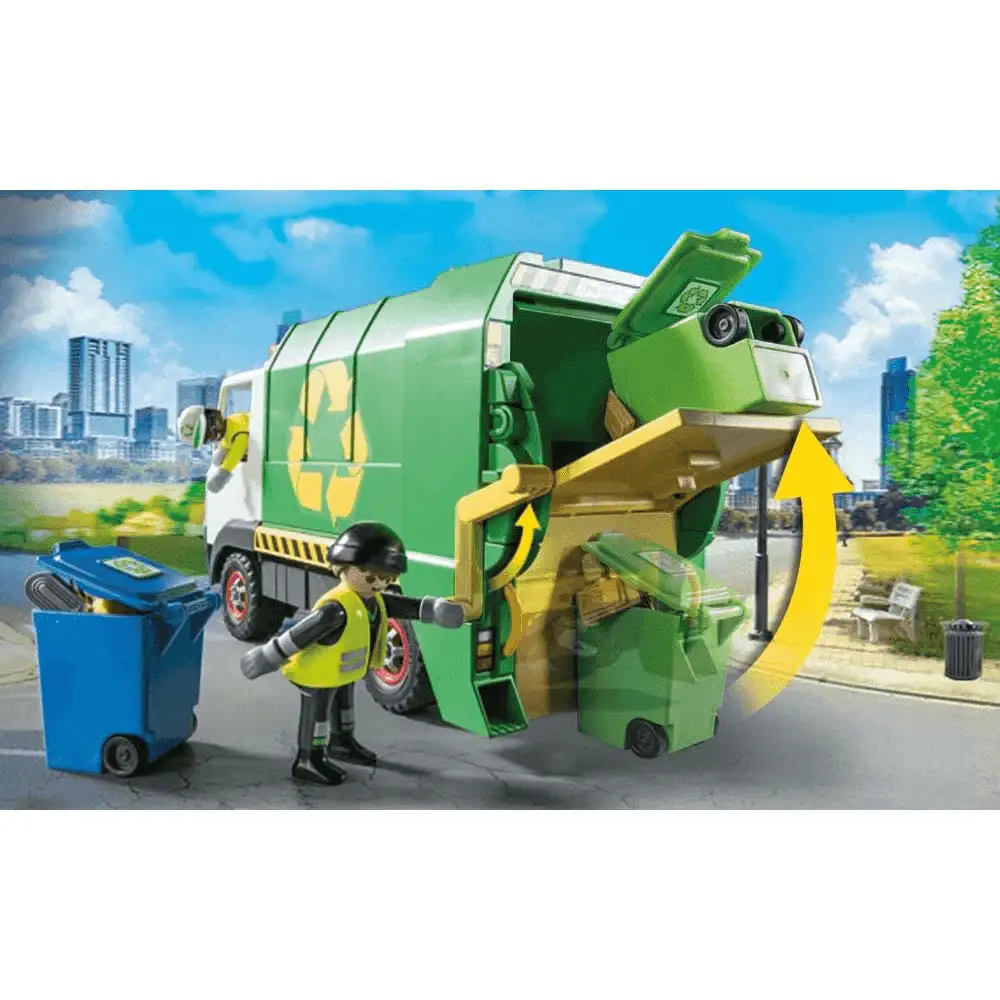 Playmobil Camión de reciclaje - Image 3