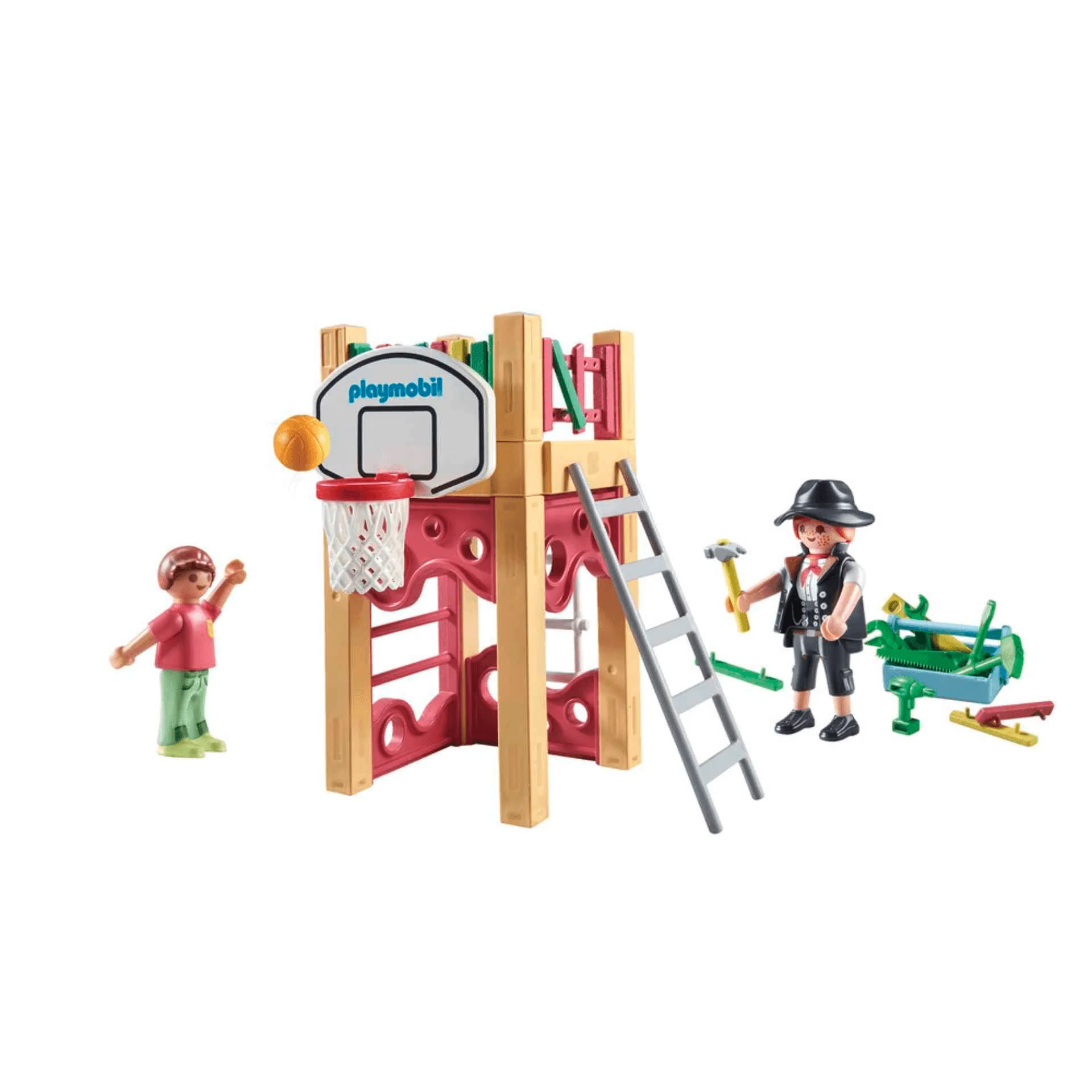 Playmobil Carpintera con Torre de Juegos - Image 2