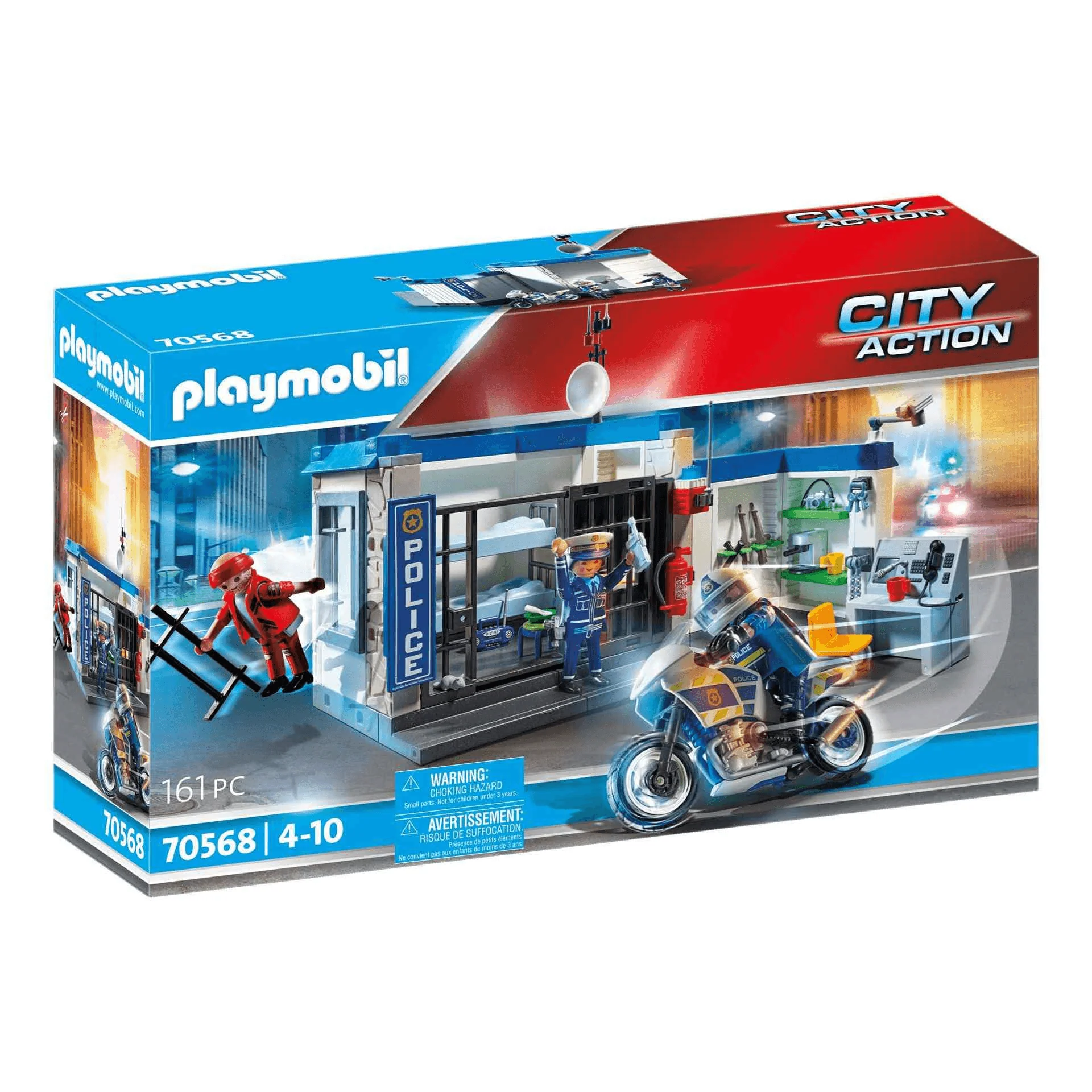 Playmobil City Action Policía: escape de la prisión 70568