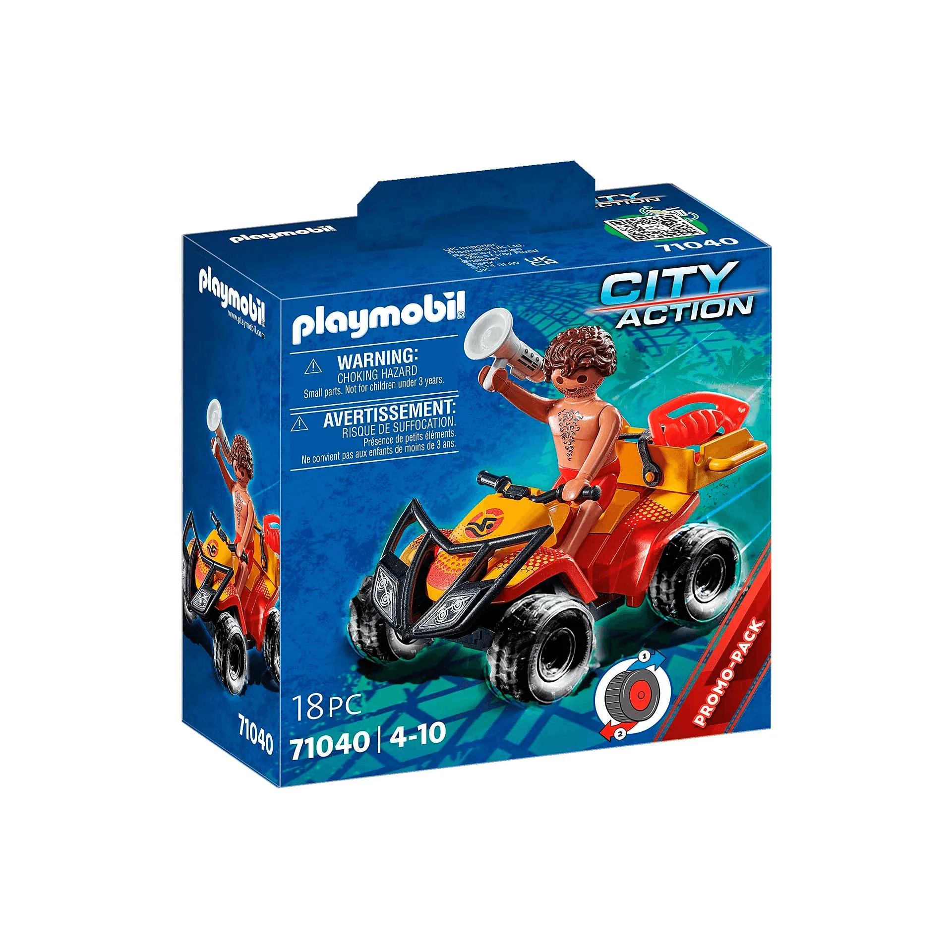 Playmobil City Action Quad de Rescate