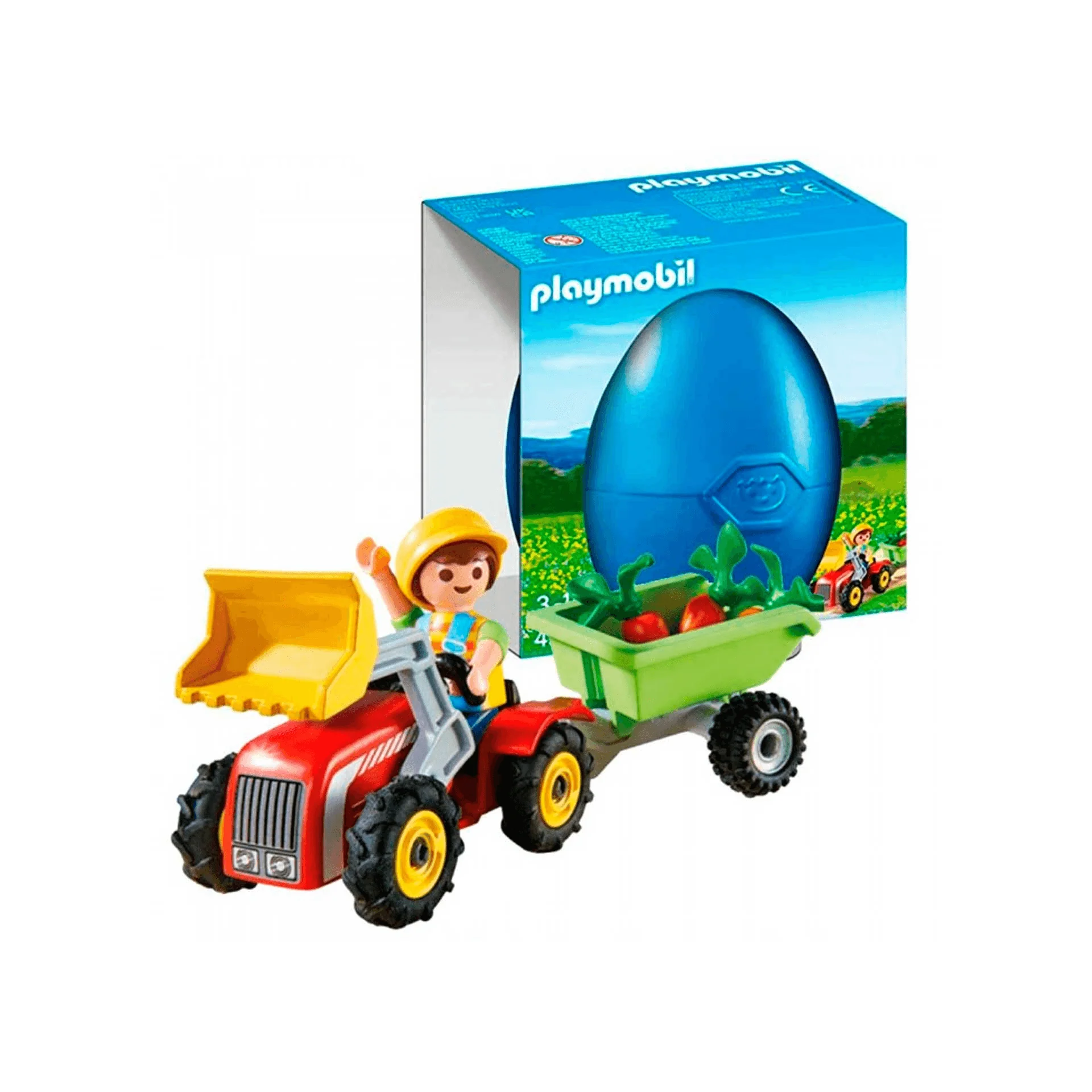 Playmobil City Life Niño con Tractor 4943