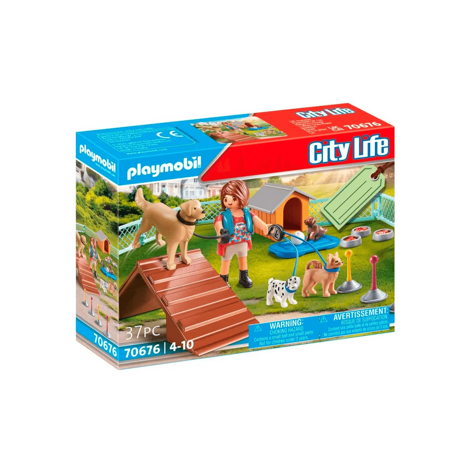Playmobil City Life Set de Regalo Entrenadora de Perros 70676