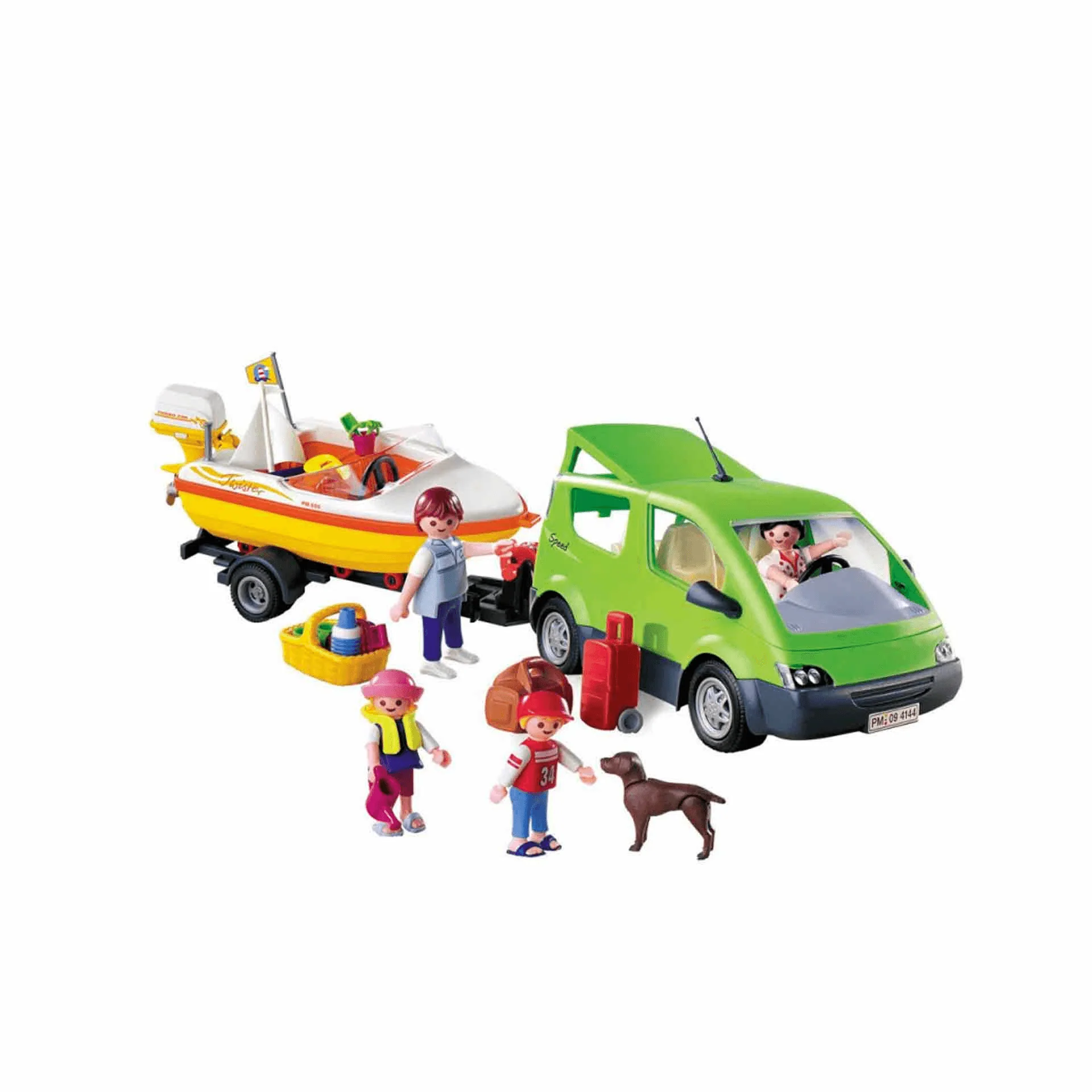 Playmobil Coche familiar con lancha - Image 2