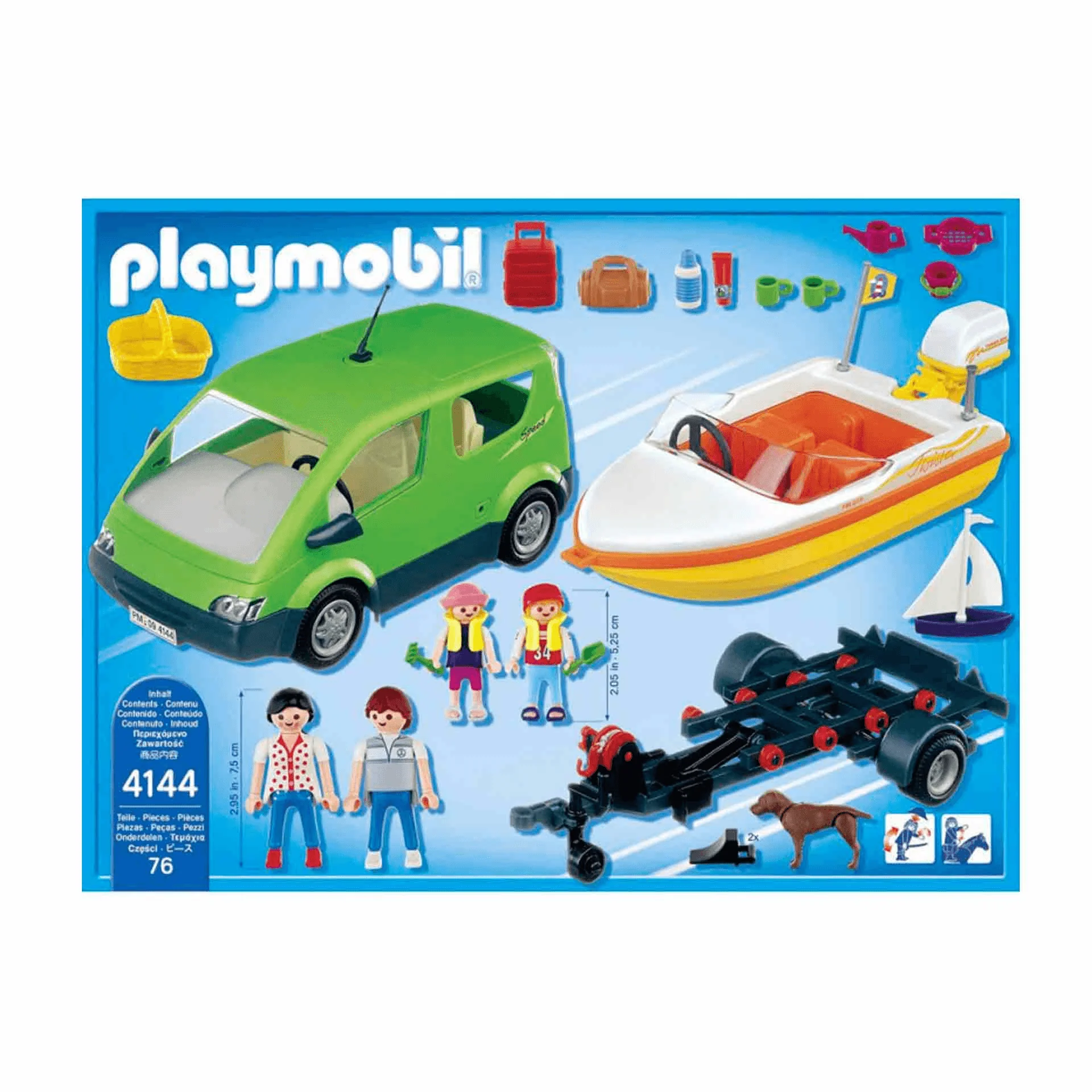 Playmobil Coche familiar con lancha - Image 4