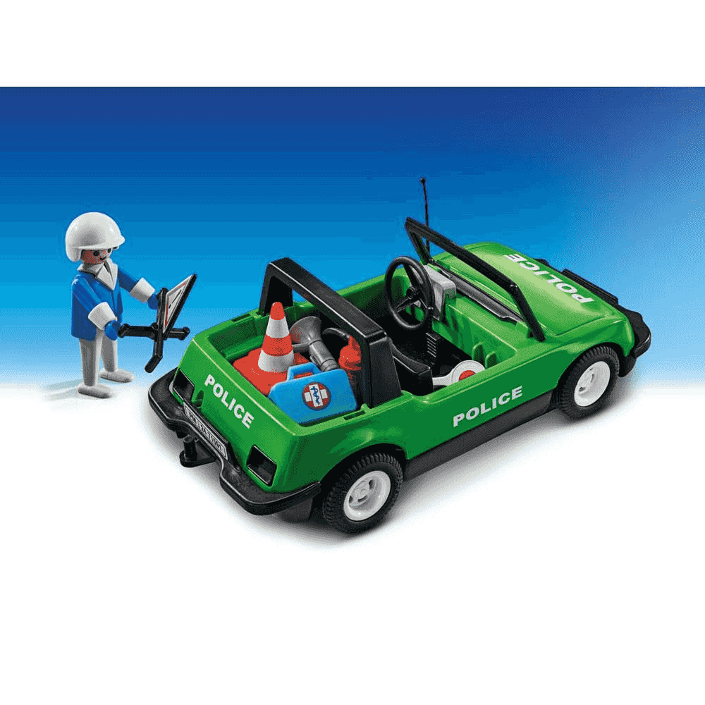 Playmobil Coche Policía Retro 50 Aniversario – Modelo 71591 - Image 3
