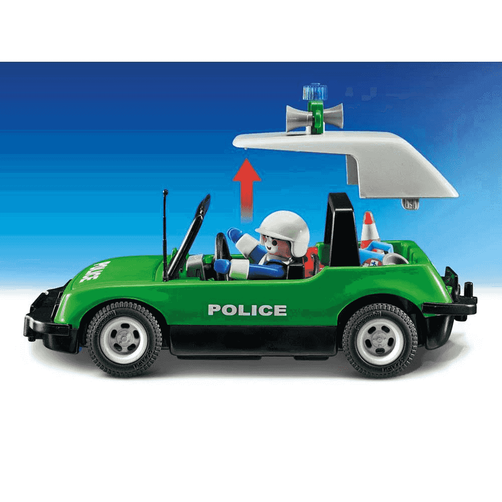 Playmobil Coche Policía Retro 50 Aniversario – Modelo 71591 - Image 4