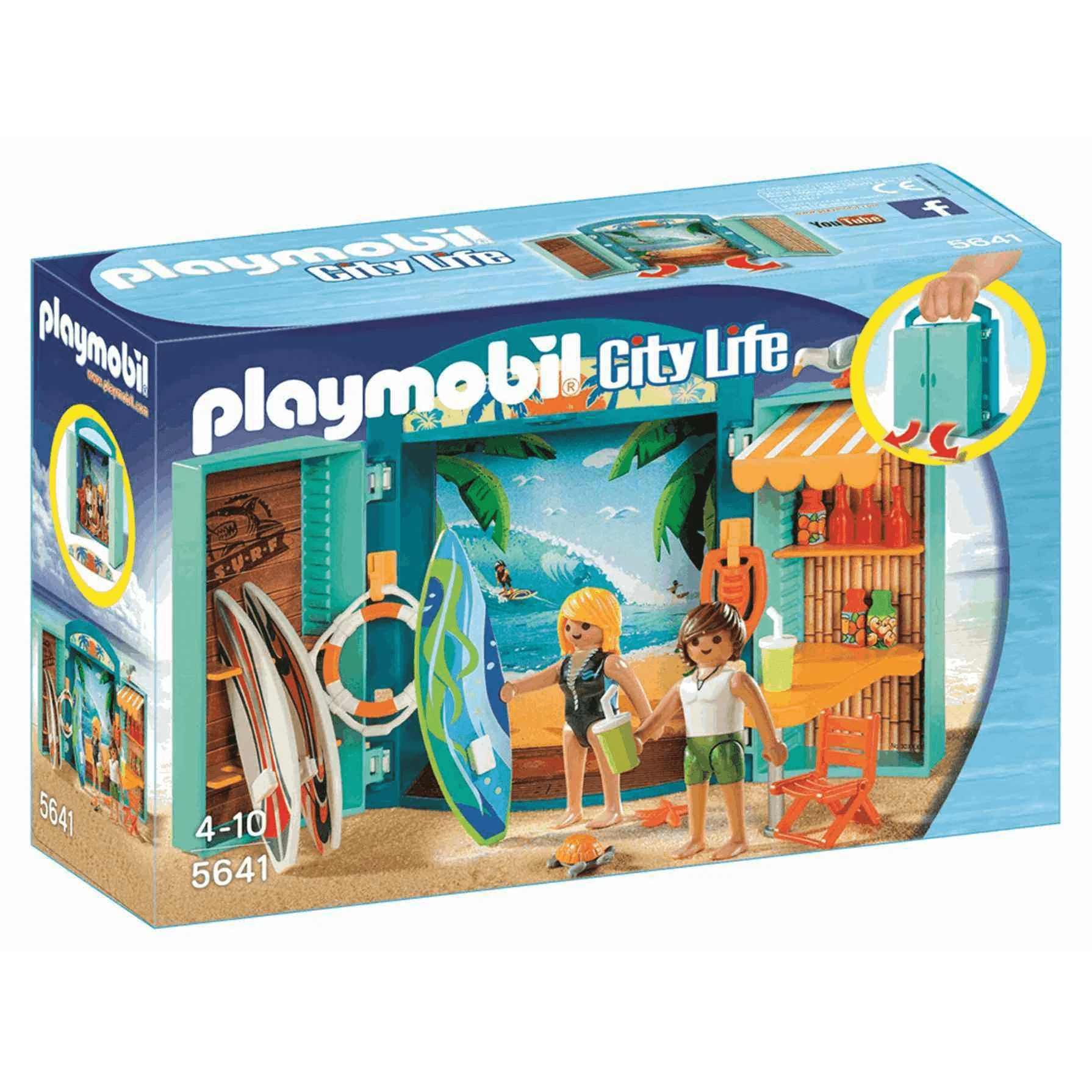Playmobil Cofre 'Tienda Surf' 5641