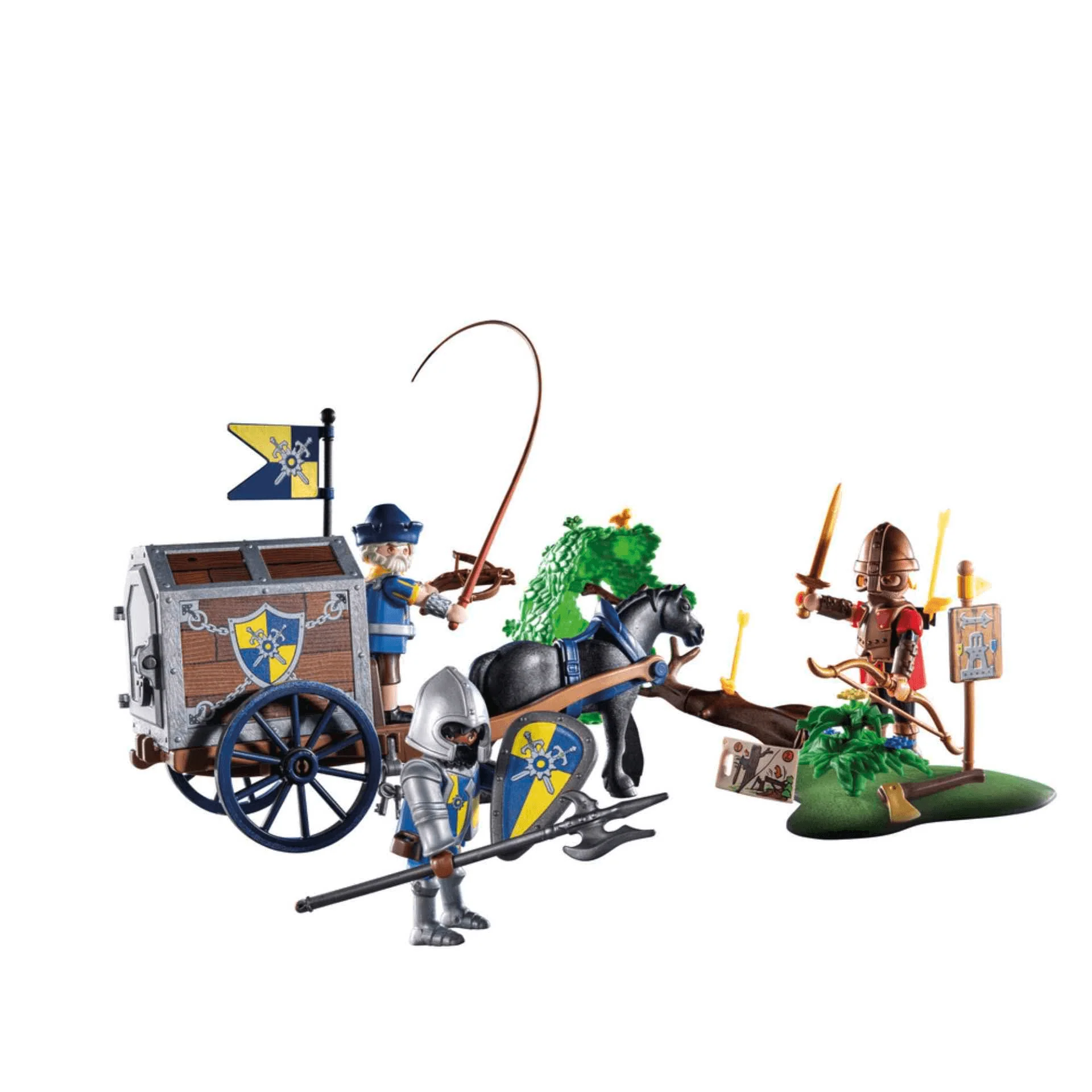 Playmobil Convoy de Novelmore con bandido - Image 2