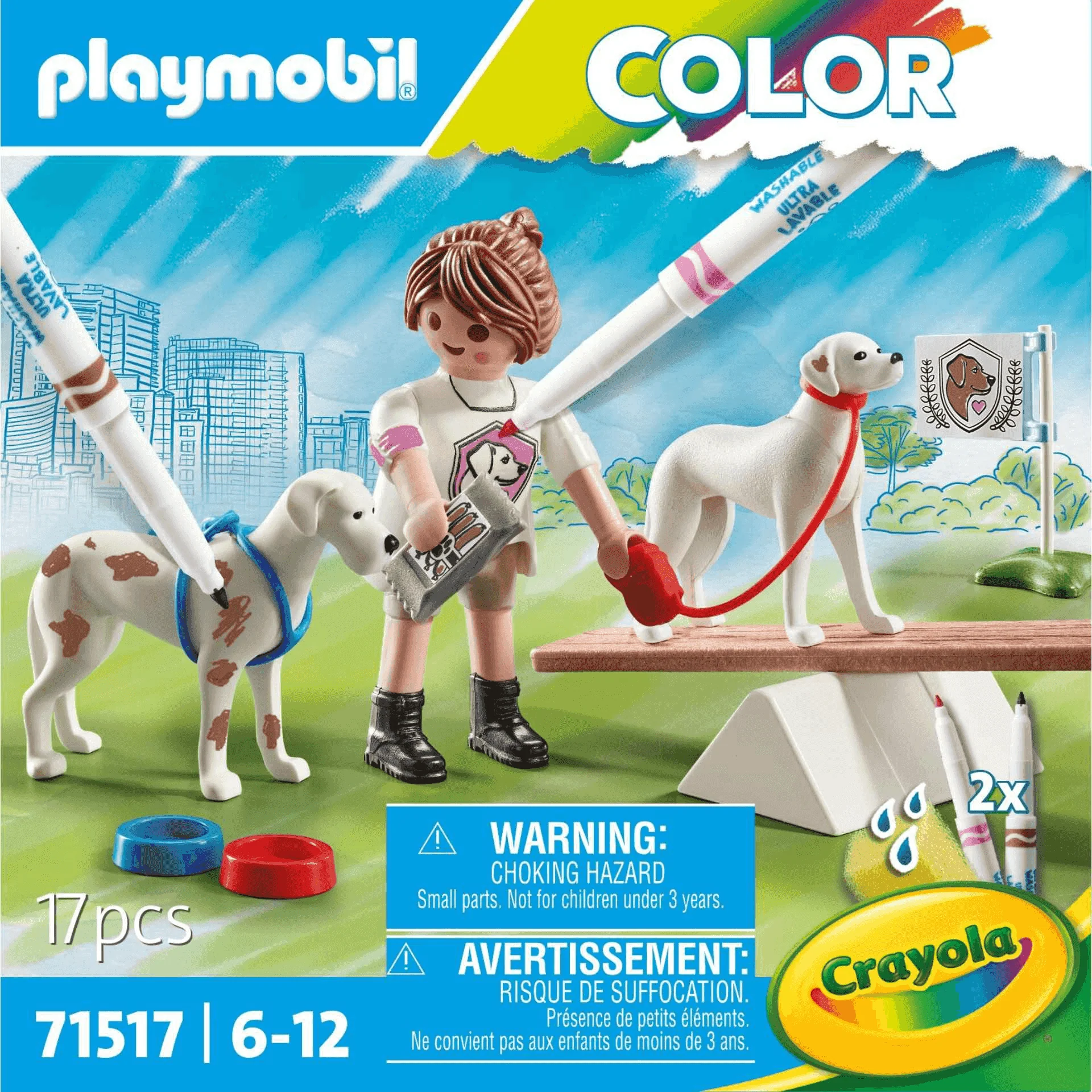 Playmobil Crayola Adiestramiento Perros - Image 2