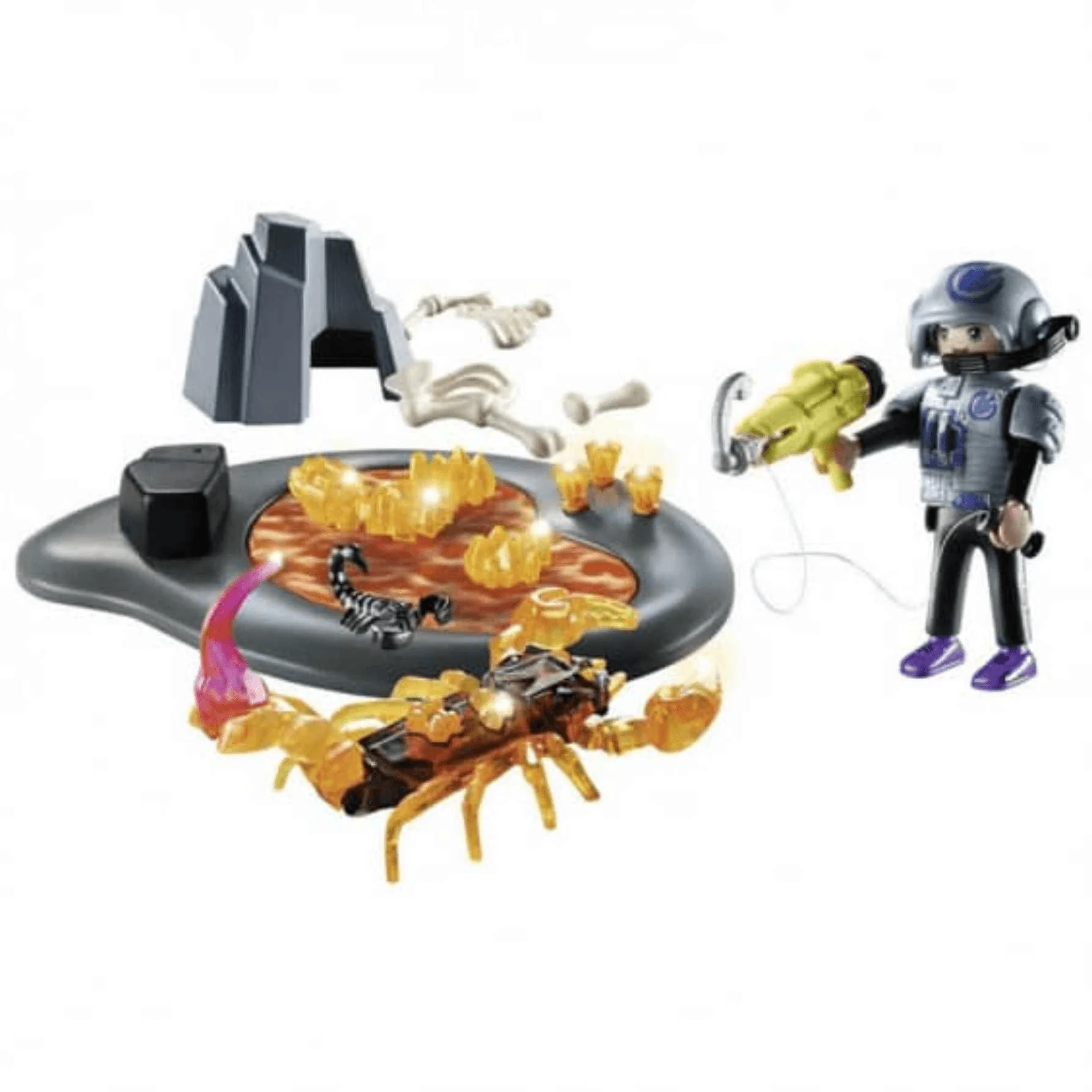 Playmobil Dino Rise Starter Pack Lucha Contra el Escorpión de Fuego 70909 - Image 2