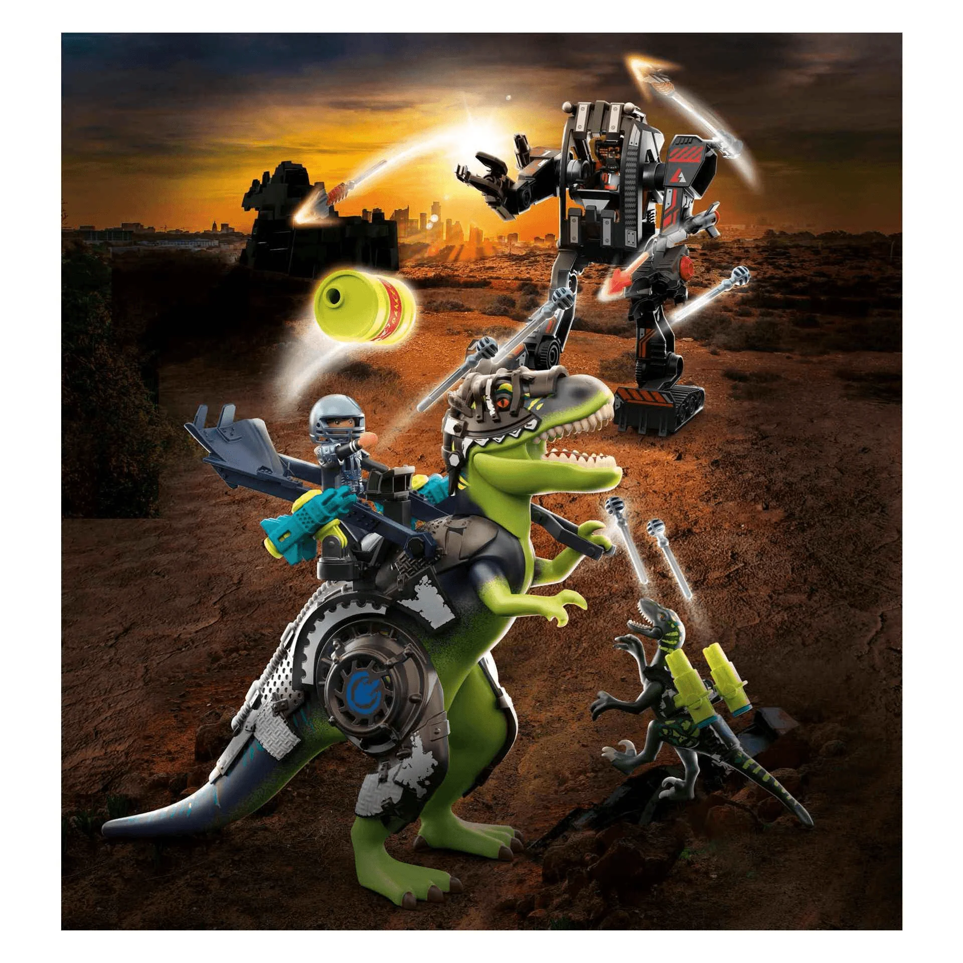 Playmobil Dino Rise T-Rex Batalla de los Gigantes 70624 - Image 2