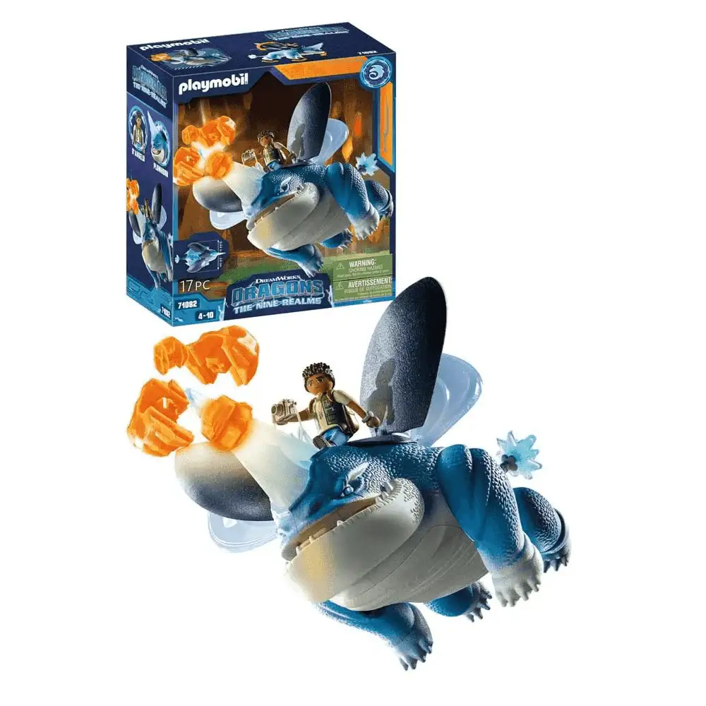 Playmobil Dragons: Nine Realms - Plowhorn & Dangelo