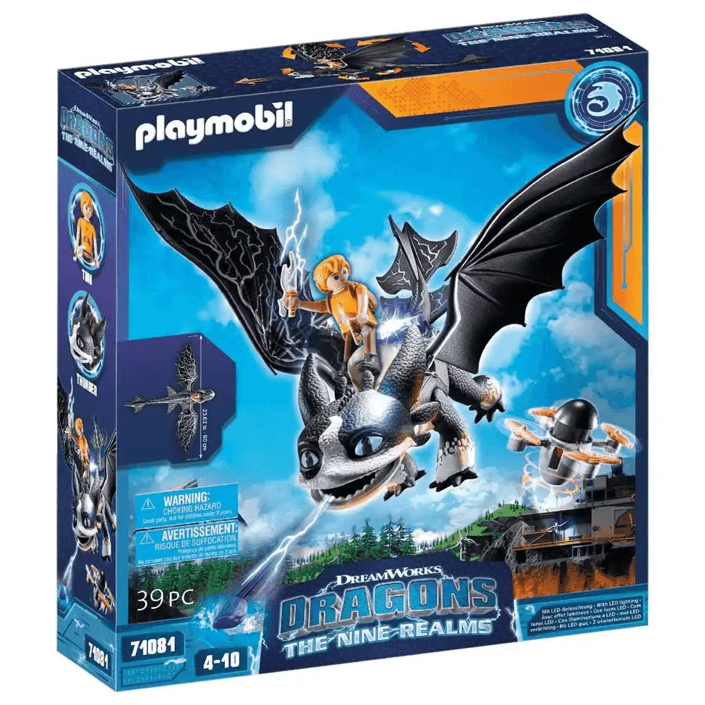 Playmobil Dragons: Nine Realms- Thunder & Tom - Image 2