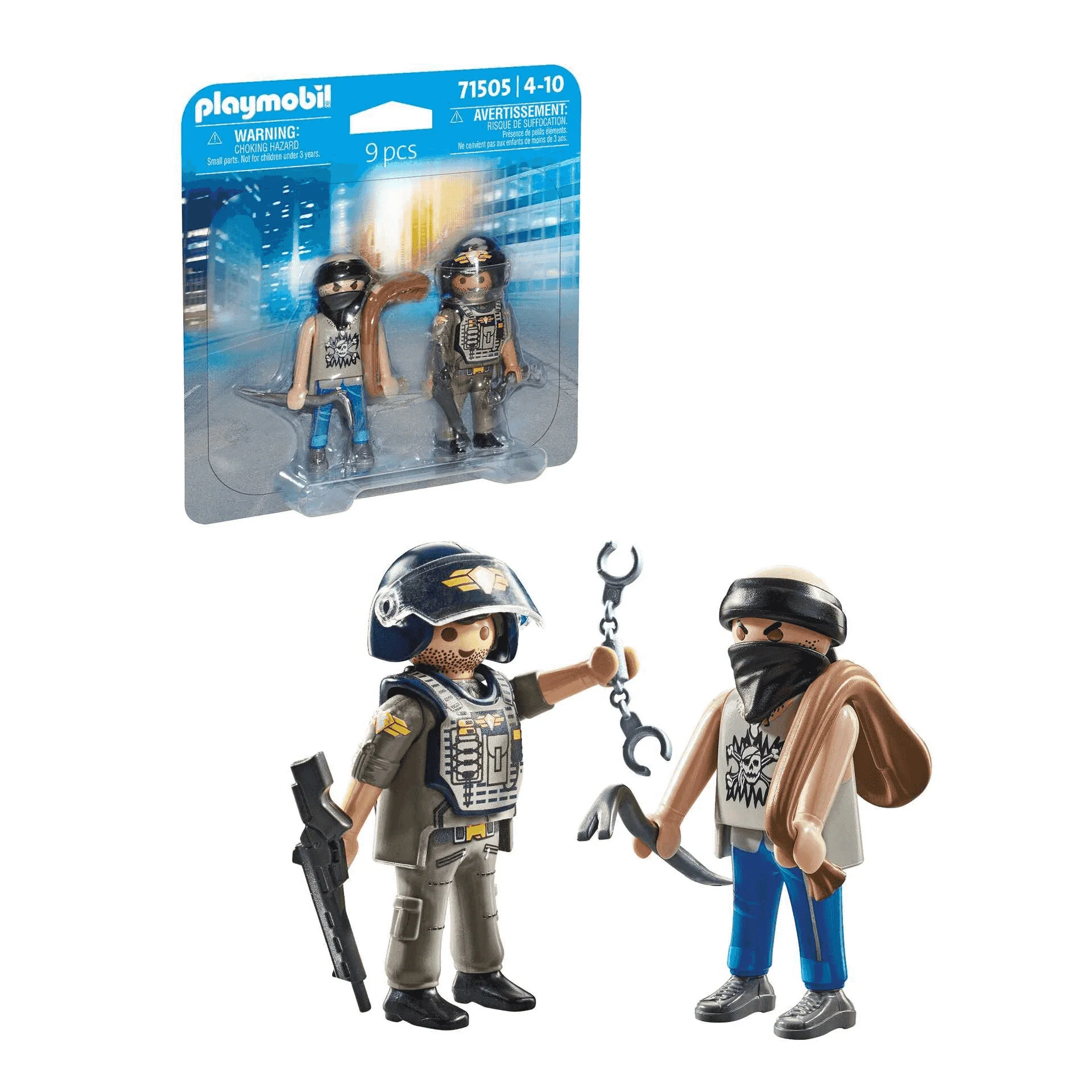 Playmobil Duo Pack Policia Con Ladron