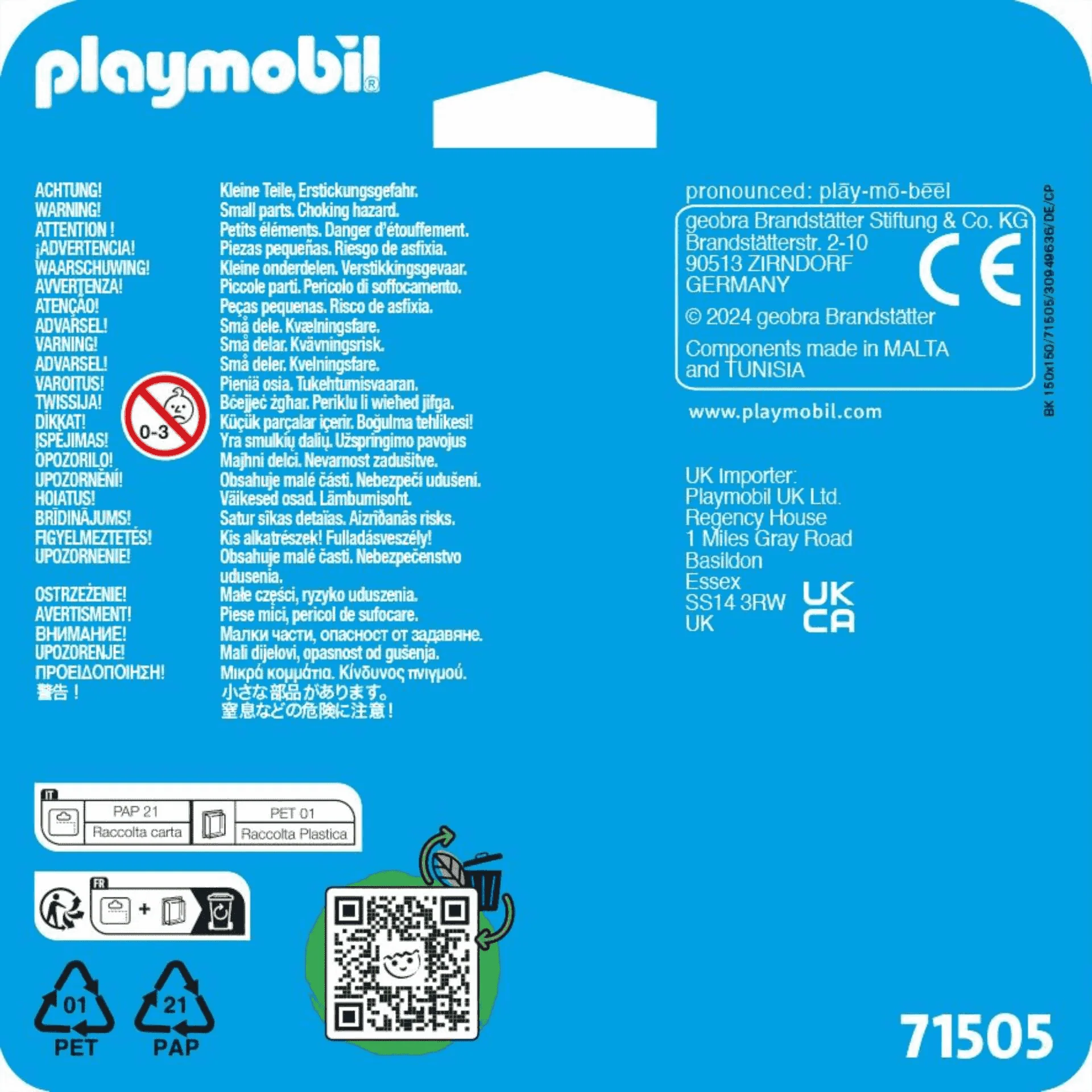 Playmobil Duo Pack Policia Con Ladron - Image 4
