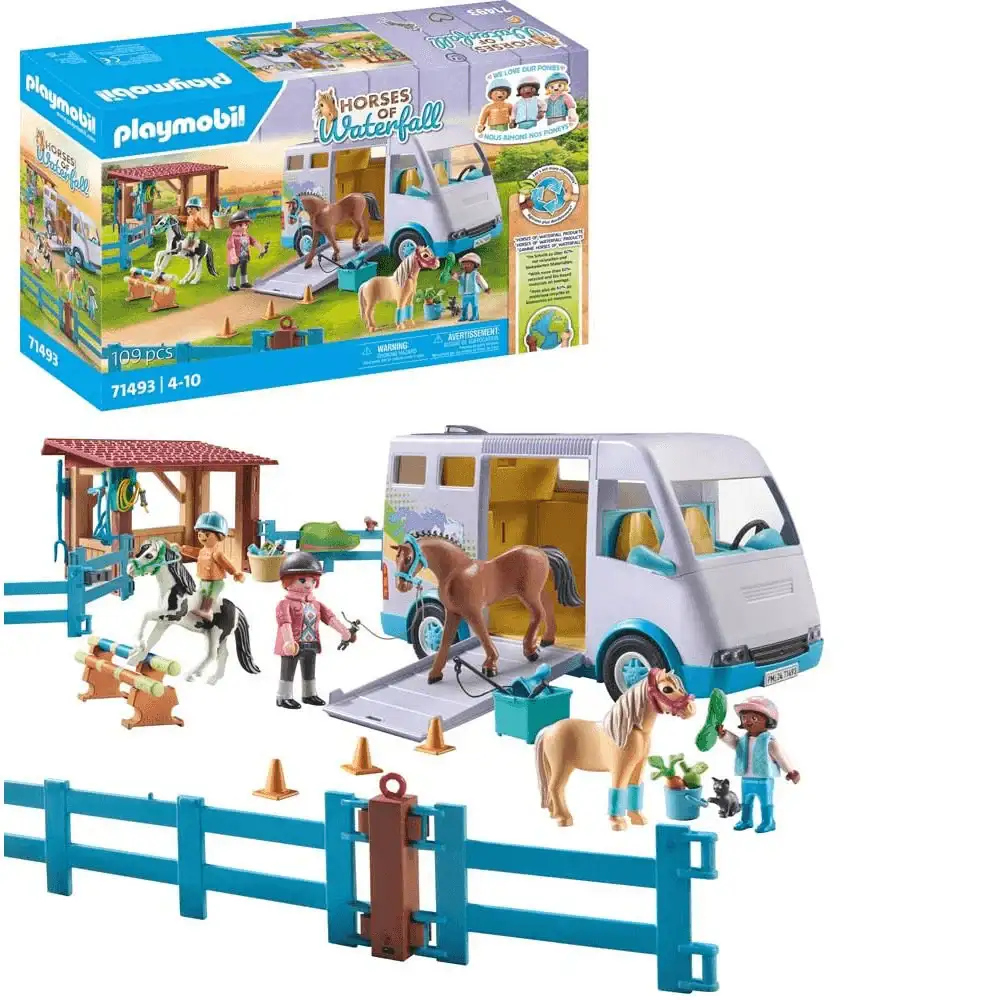 Playmobil Escuela móvil de equitación