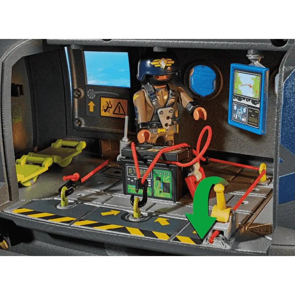 Playmobil Fuerzas Especiales - helicóptero banana - Image 5