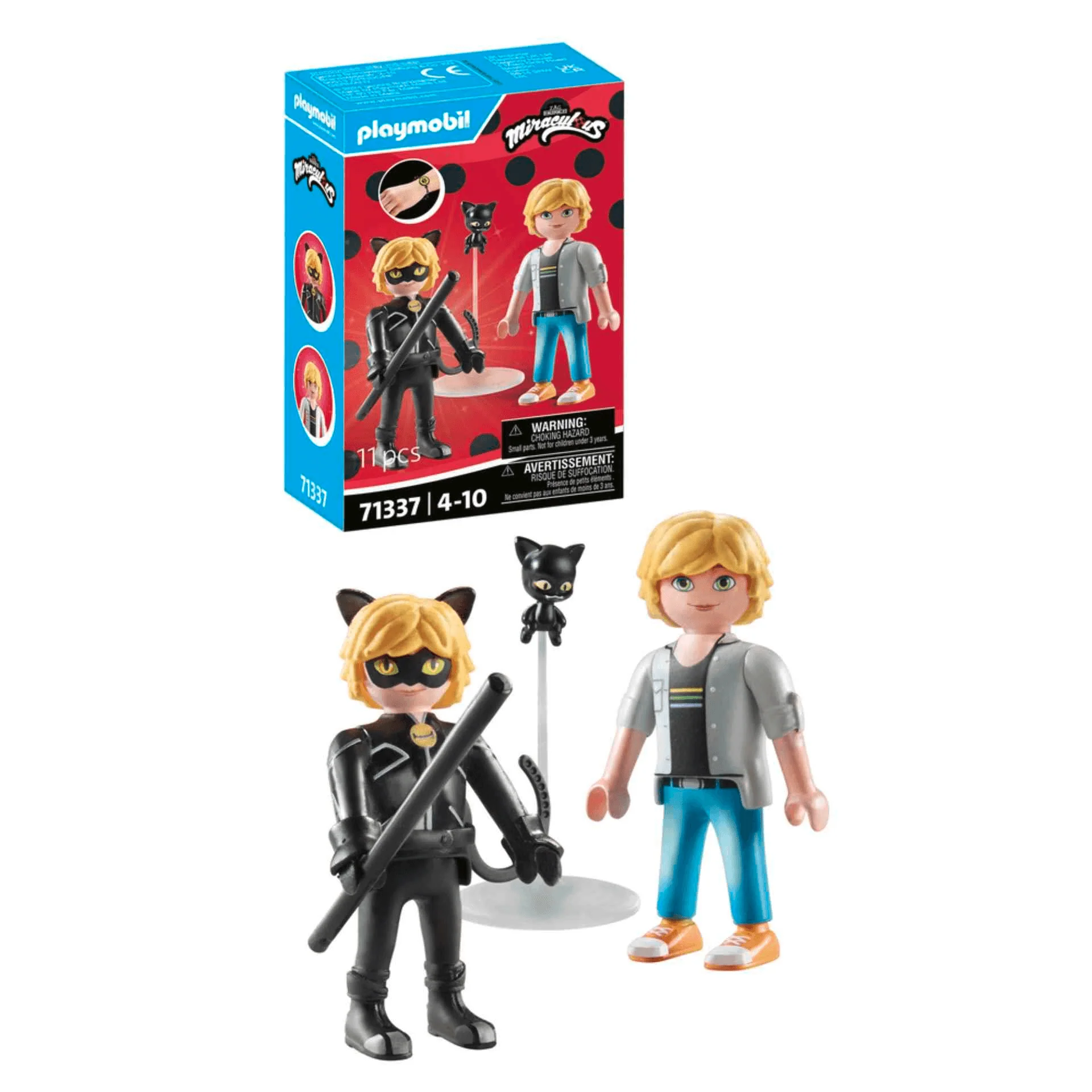 Playmobil Miraculous: Adrien & Cat Noir