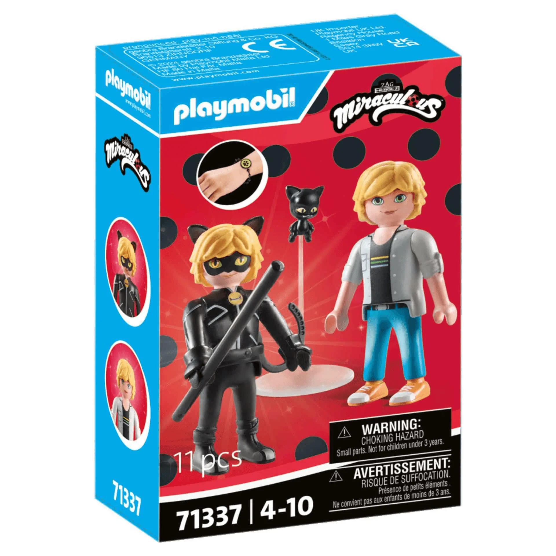 Playmobil Miraculous: Adrien & Cat Noir - Image 3