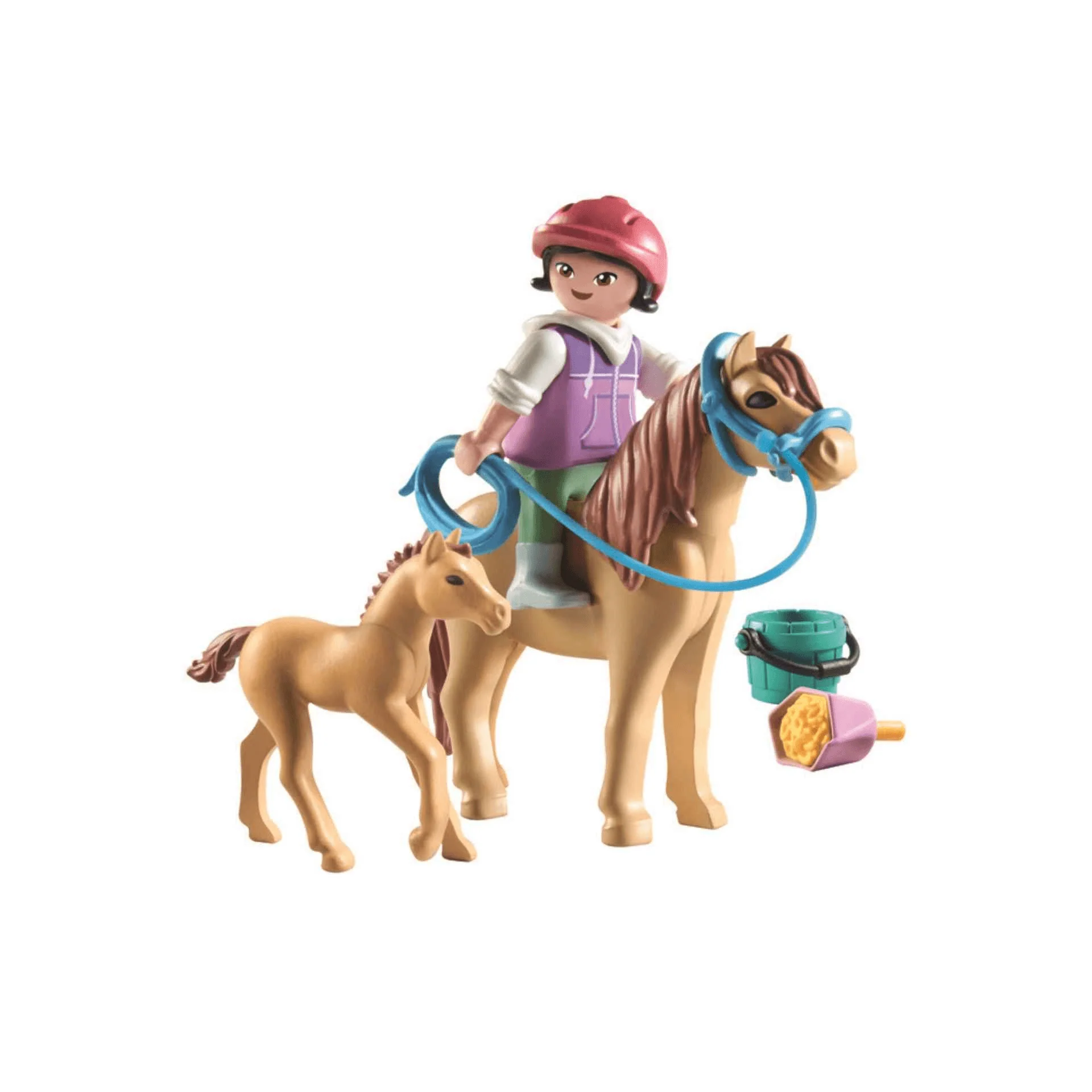 Playmobil Niña con Poni y Potro - Image 2
