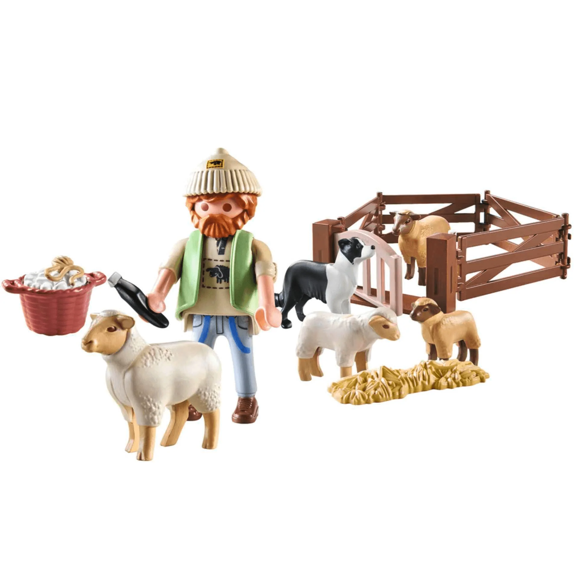 Playmobil Pastor con Rebaño de Ovejas - Image 2