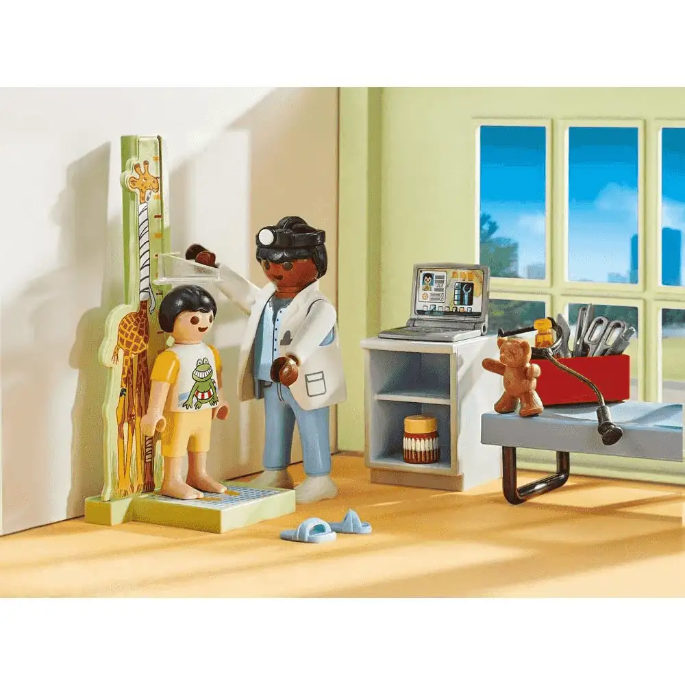 Playmobil Pediatra con osito de peluche - Image 3