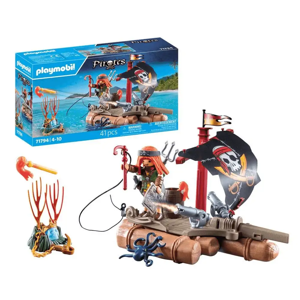 Playmobil Pirates Bote pirata con tesoro