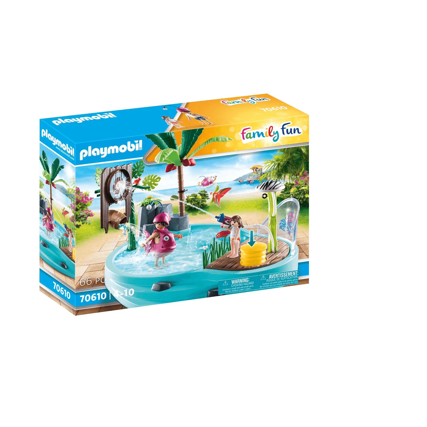 Playmobil Piscina Divertida con rociador de agua - Image 2