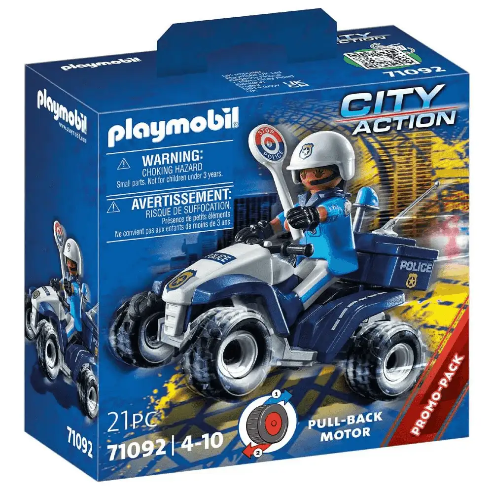 Playmobil Policía - Speed quad - Image 2
