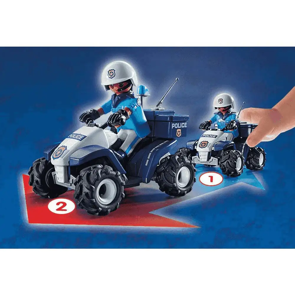Playmobil Policía - Speed quad - Image 3
