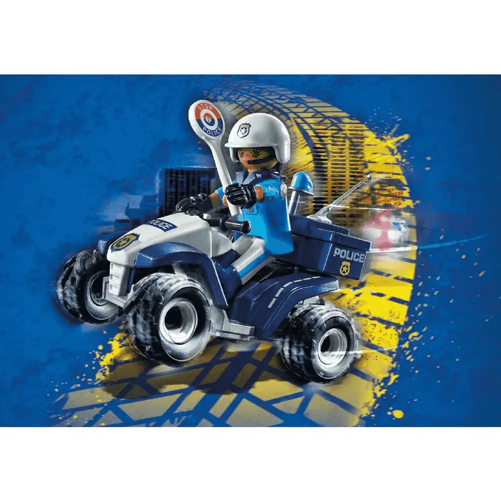 Playmobil Policía - Speed quad - Image 4