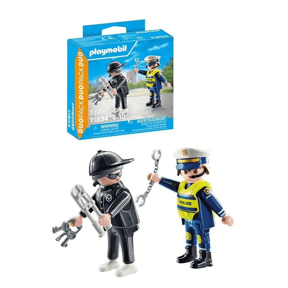 Playmobil Policía y ladrón