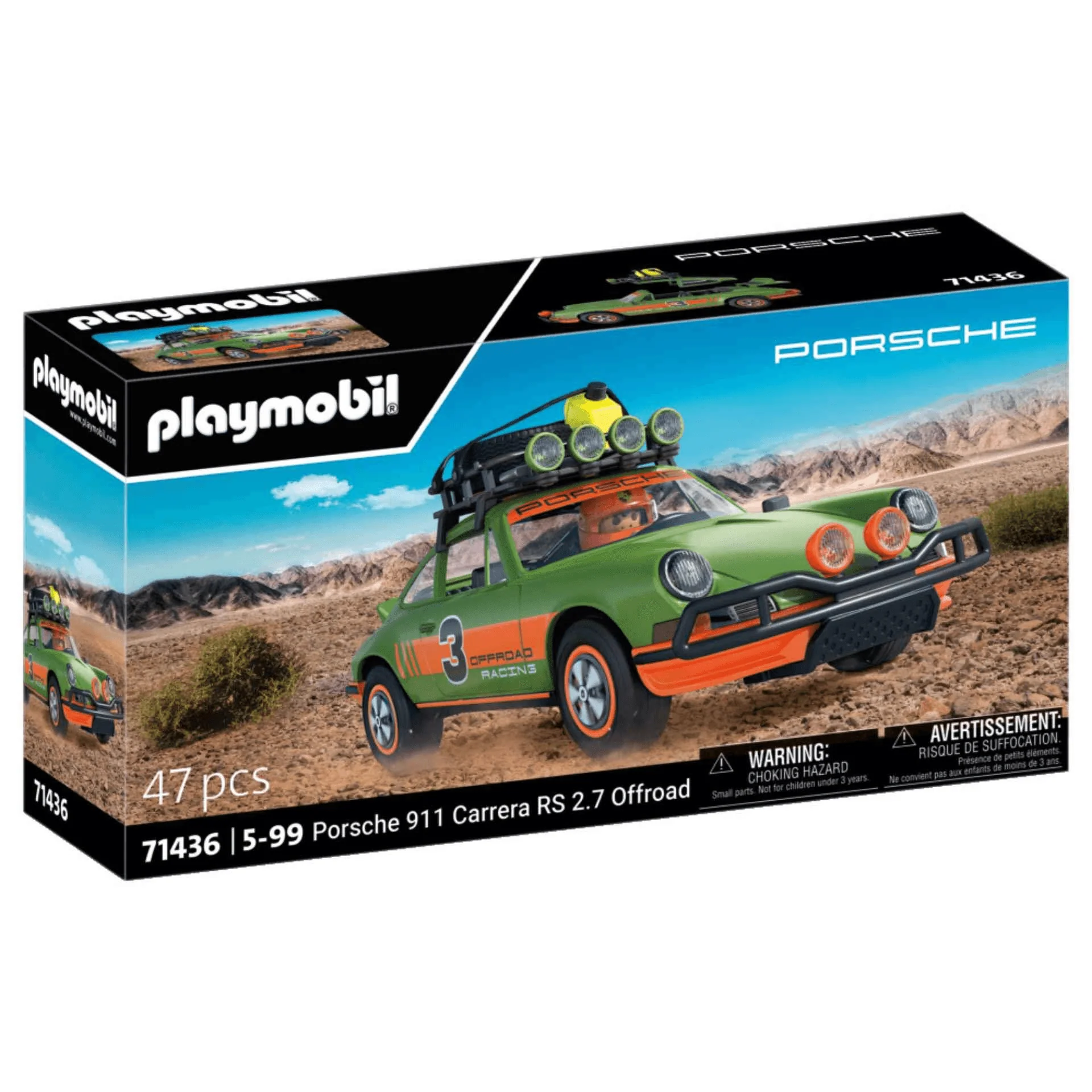 Playmobil Porsche 911 Carrera RS 2.7. - Offroad Edition - Image 3