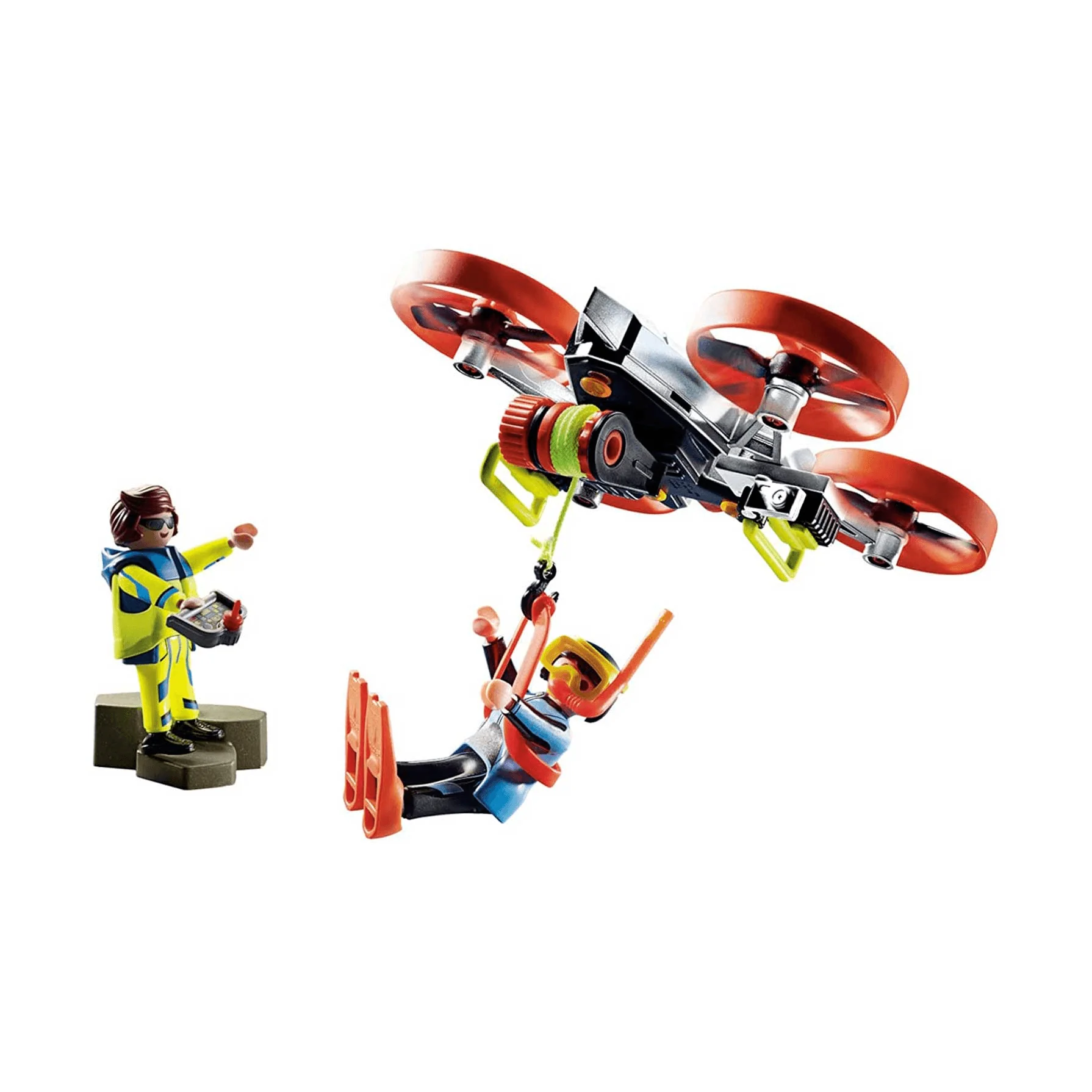 Playmobil Rescate Marítimo Buzo con Dron de Rescate 70143 - Image 2