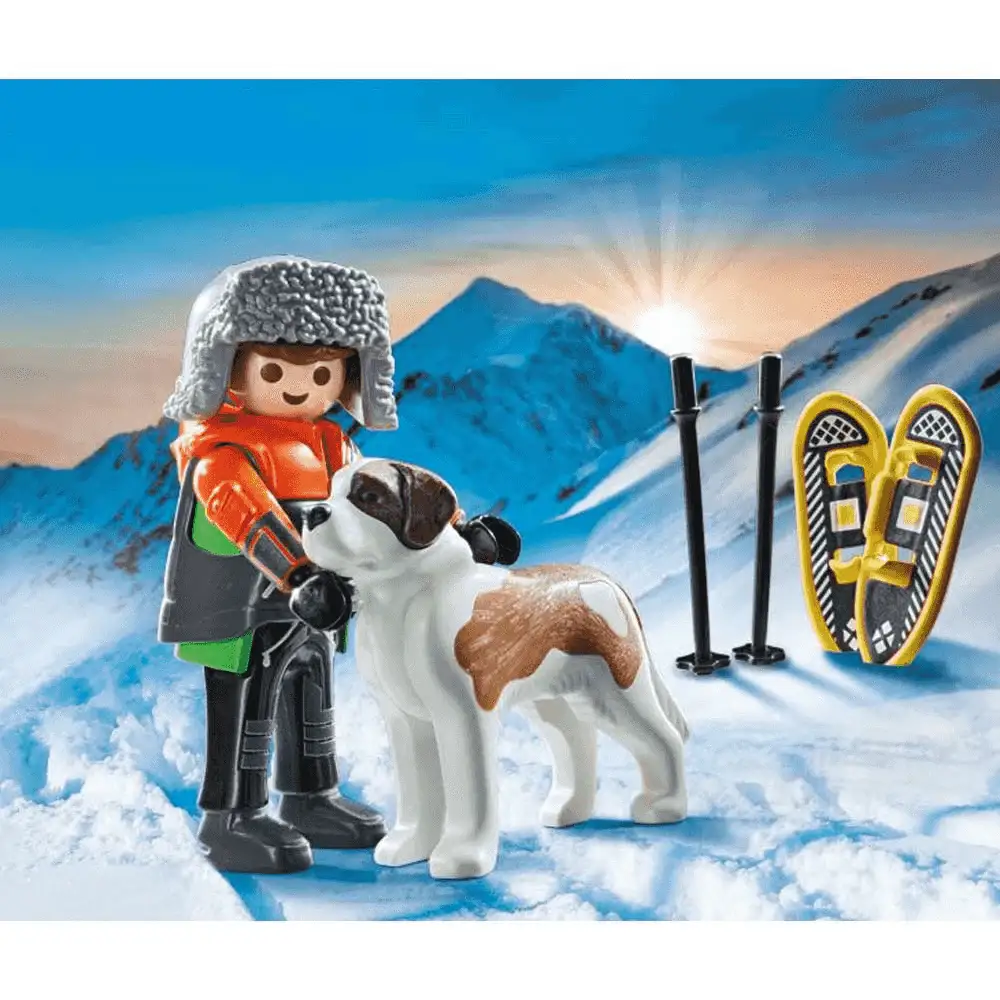 Playmobil Senderista con san Bernardo - Image 2