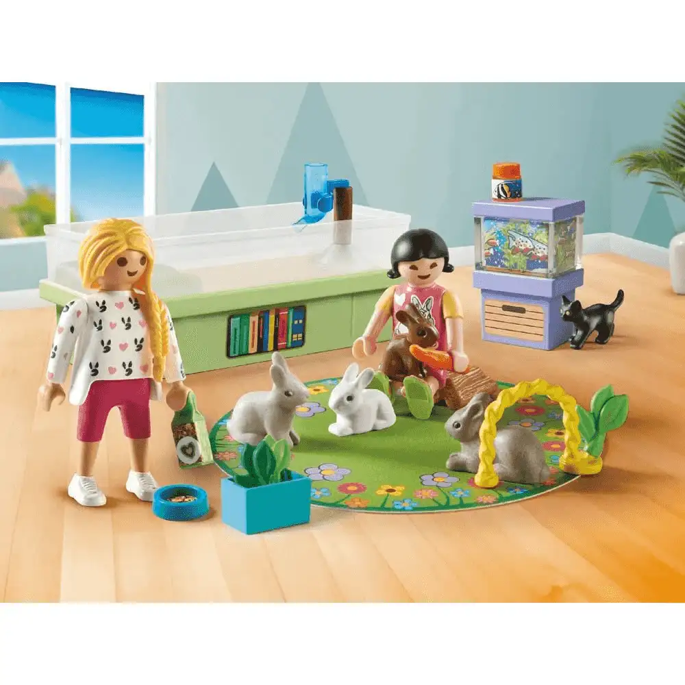 Playmobil Starter pack familia de conejos - Image 2