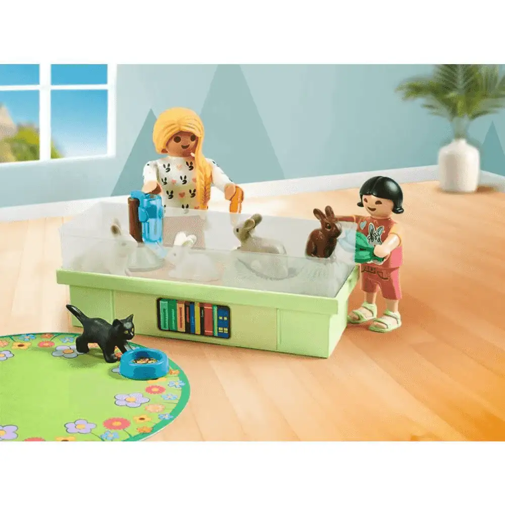 Playmobil Starter pack familia de conejos - Image 4