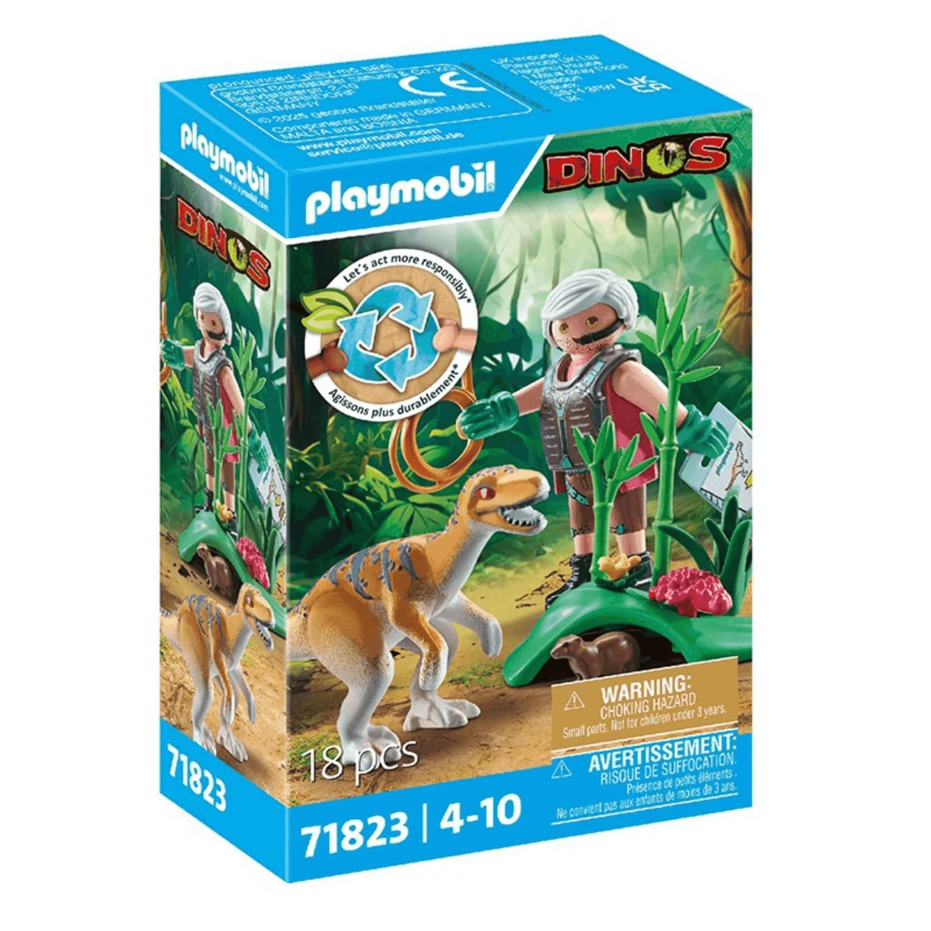 Playmobil Velociraptor Dinos 71823 - Image 3