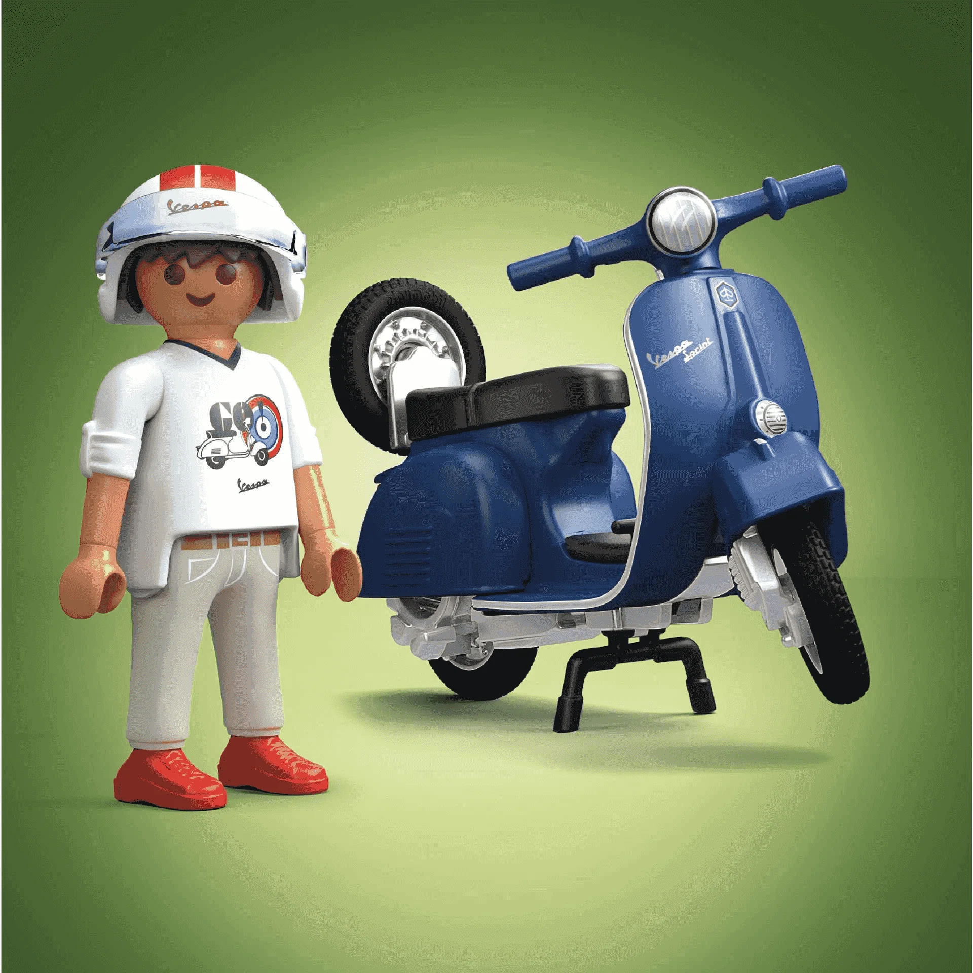 Playmobil Vespa 150 Sprint Veloce Azul 1969 - Image 4