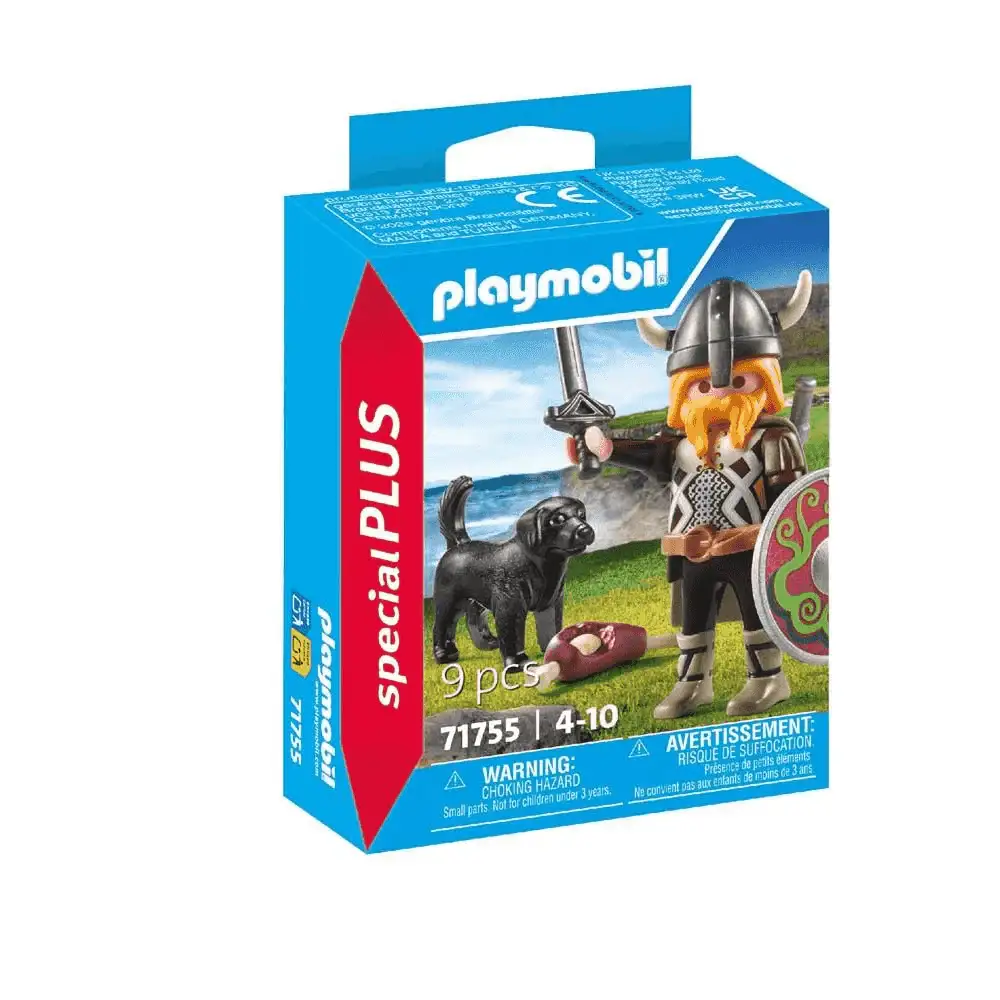 Playmobil Vikingo con perro guardián