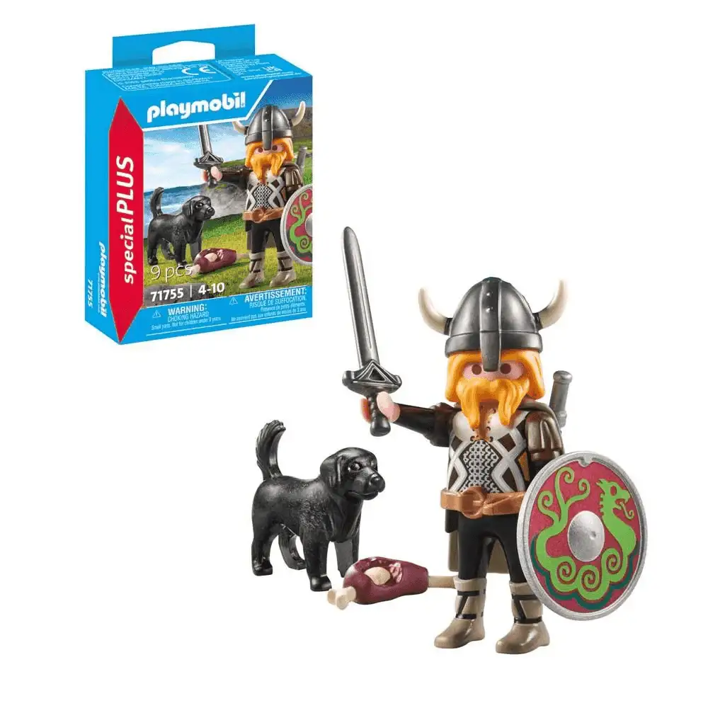 Playmobil Vikingo con perro guardián - Image 2