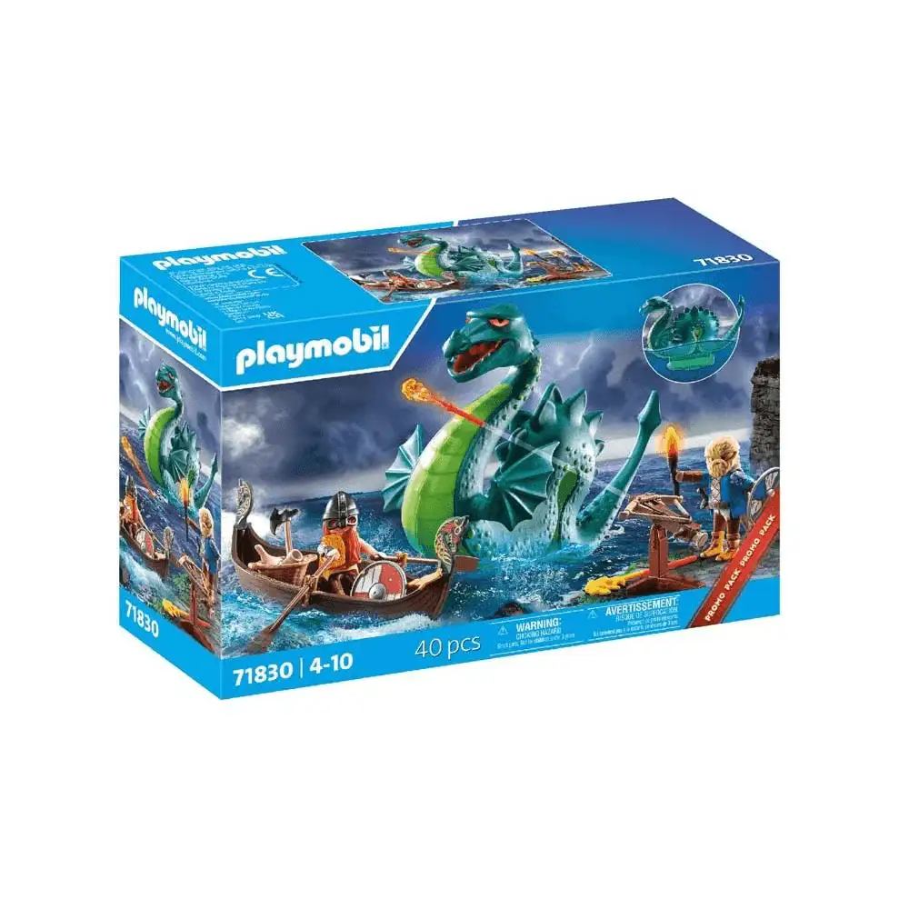 Playmobil Vikingos con monstruo marino - Image 3