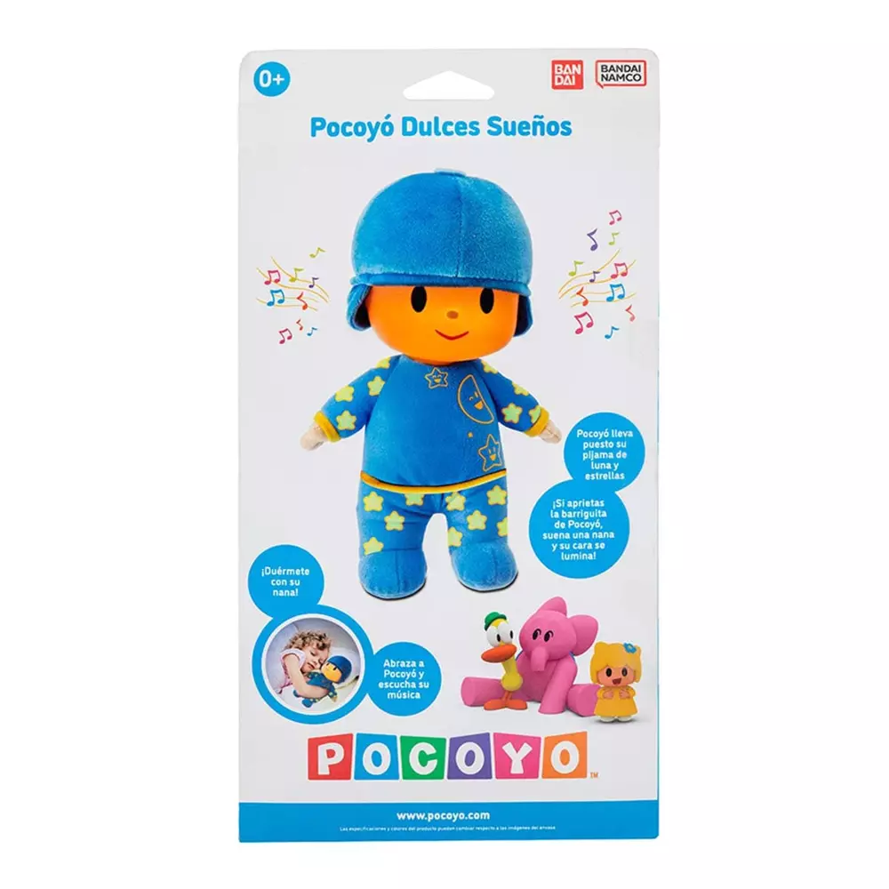Peluche Pocoyó Dulces Sueños Bandai - Image 7