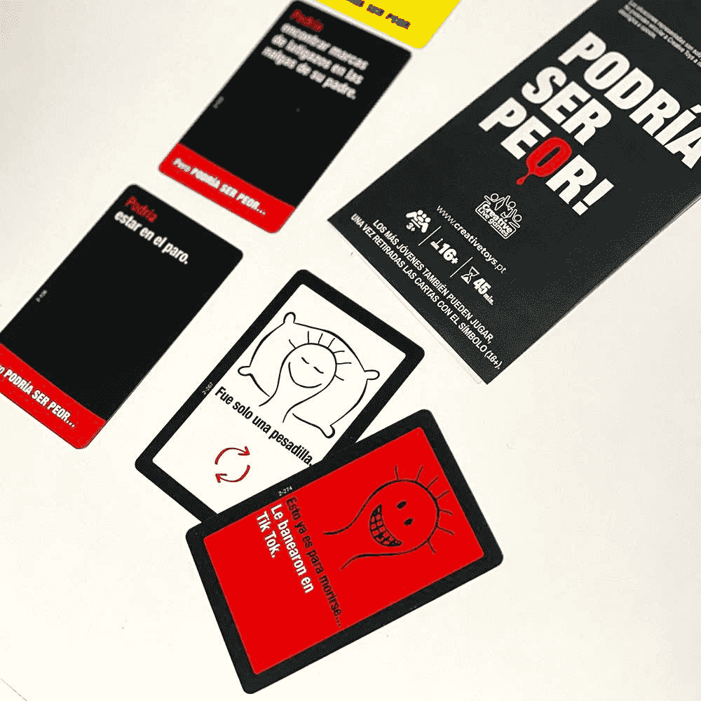 Podría Ser Peor – Juego de cartas party game de humor negro para grupos - Image 2