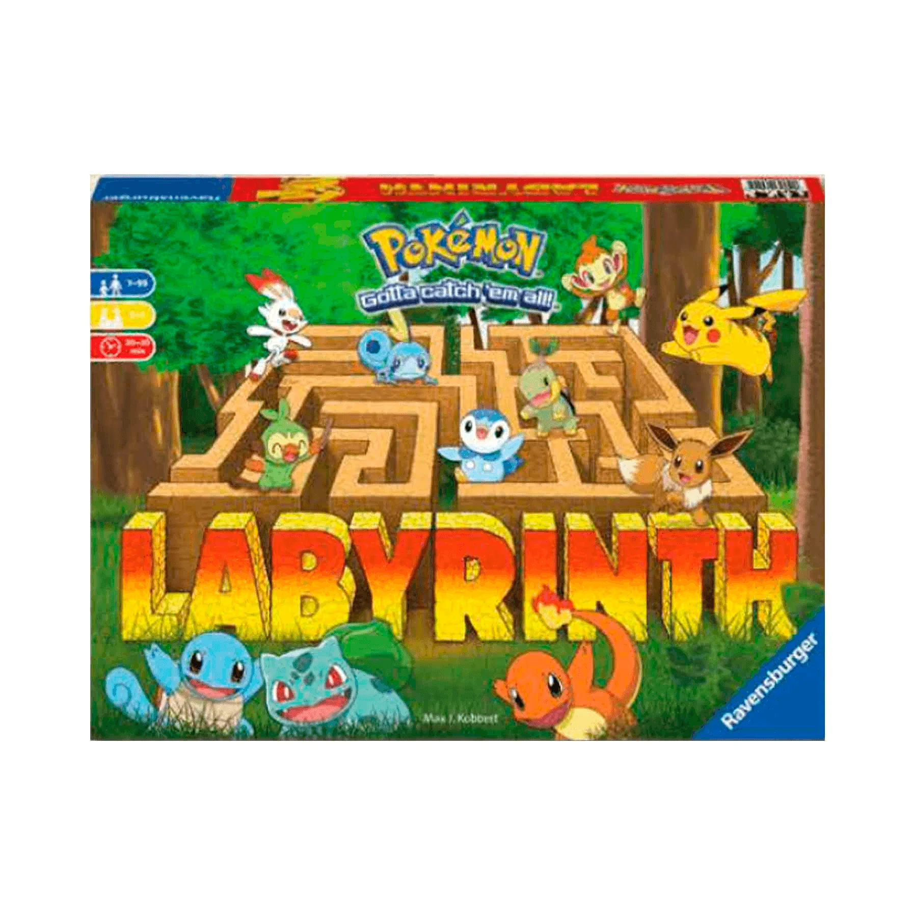 Pokemon Juego Laberinto Especial 25 Aniversario