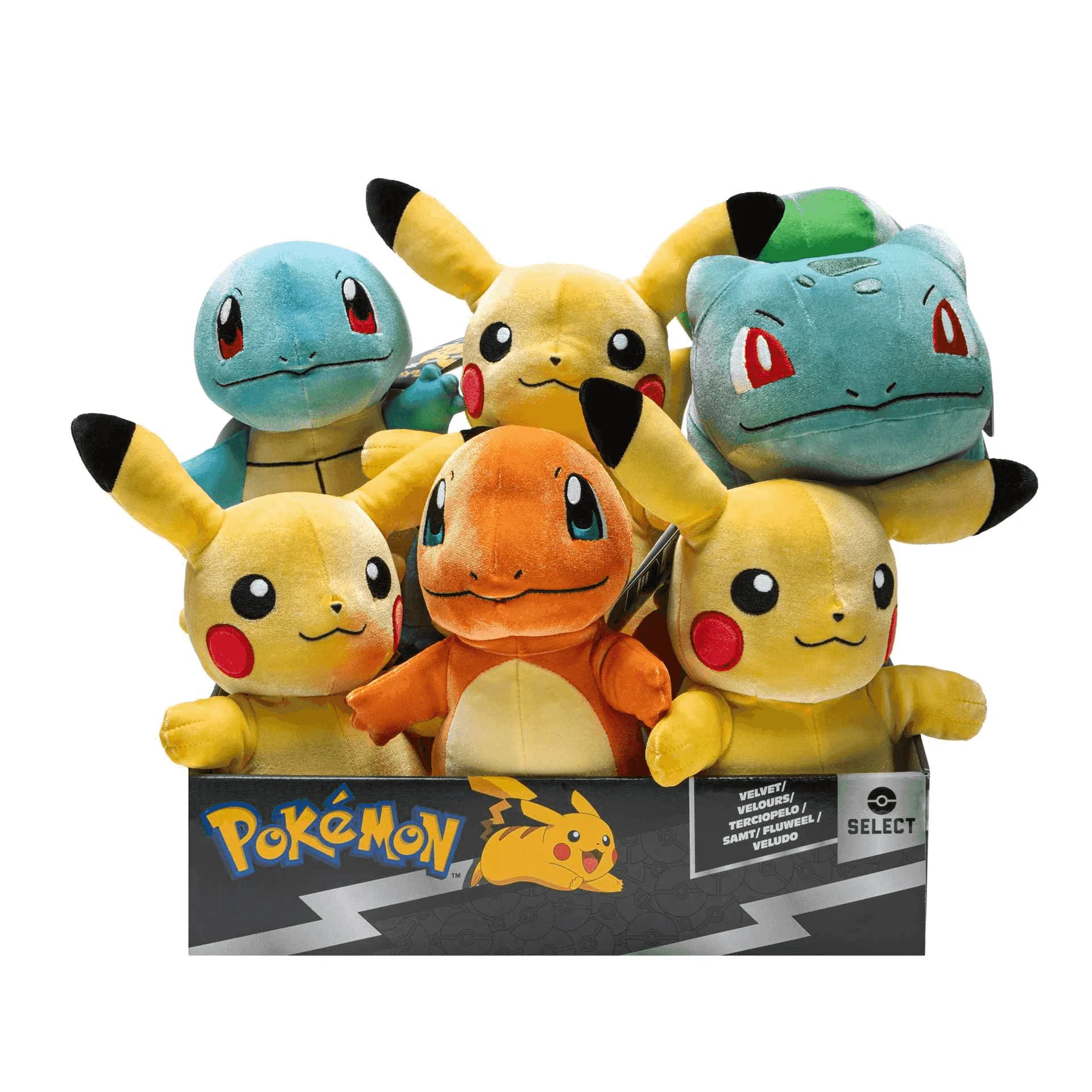 Pokemon Peluche Terciopelo DX 21Cm Surtido